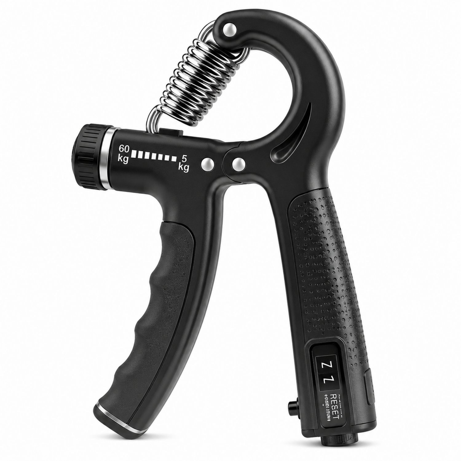 Einstellbarer Handtrainer 5-60kg Schwarz-Domxiron