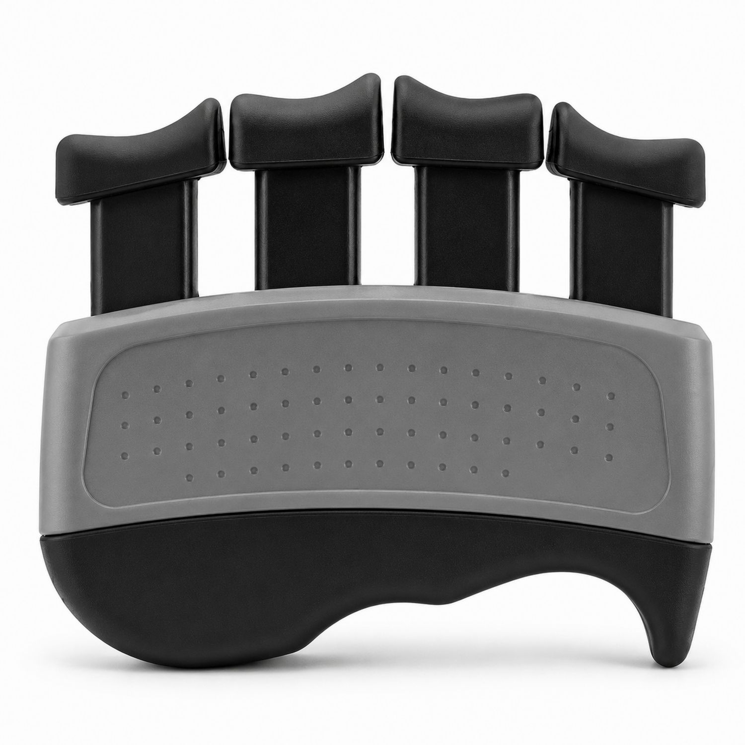 Fingertrainer Handmuskeltrainer Verstellbar Schwarz Grau-Domxiron