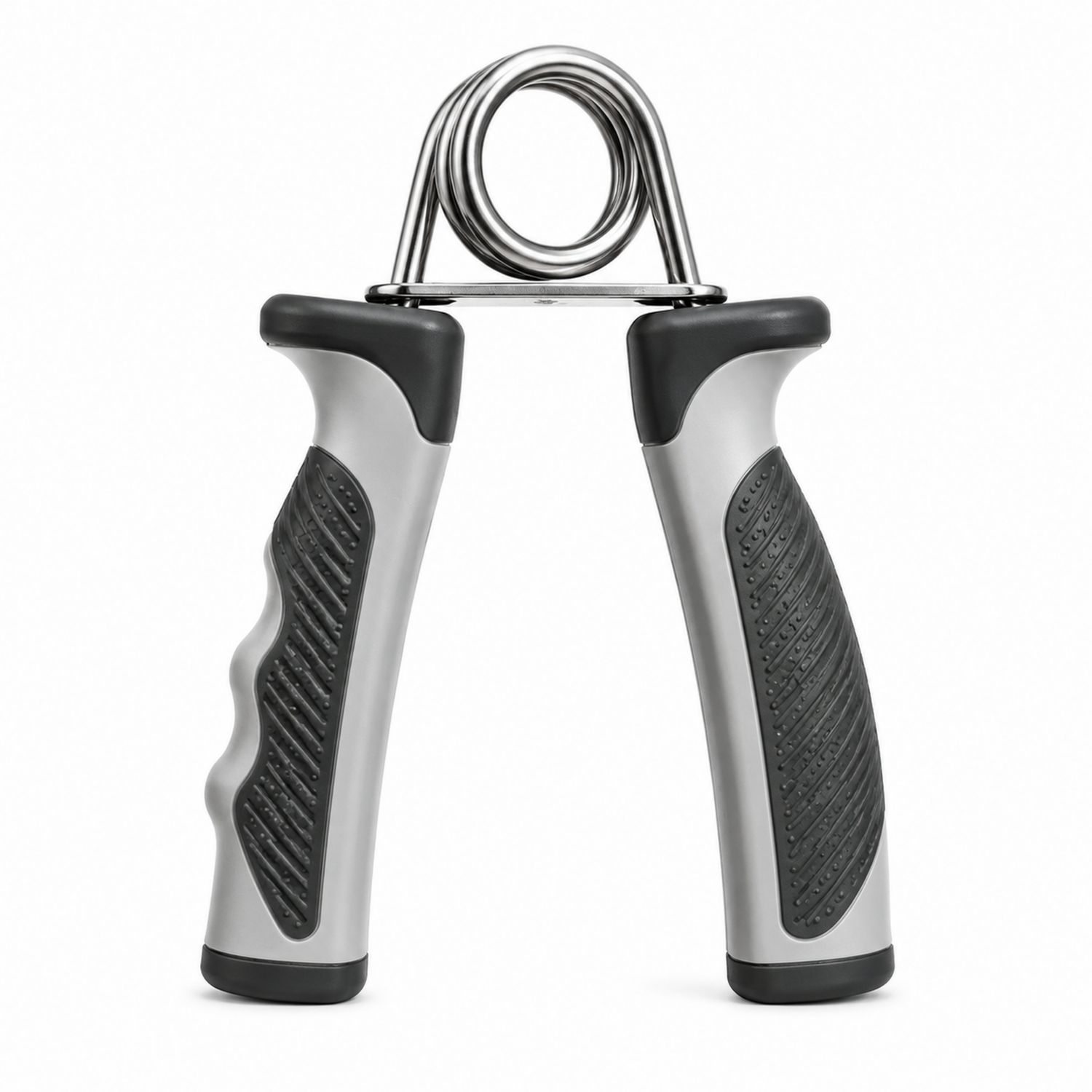 Handtrainer Einstellbar für Krafttraining, Schwarz und Grau-Domxiron