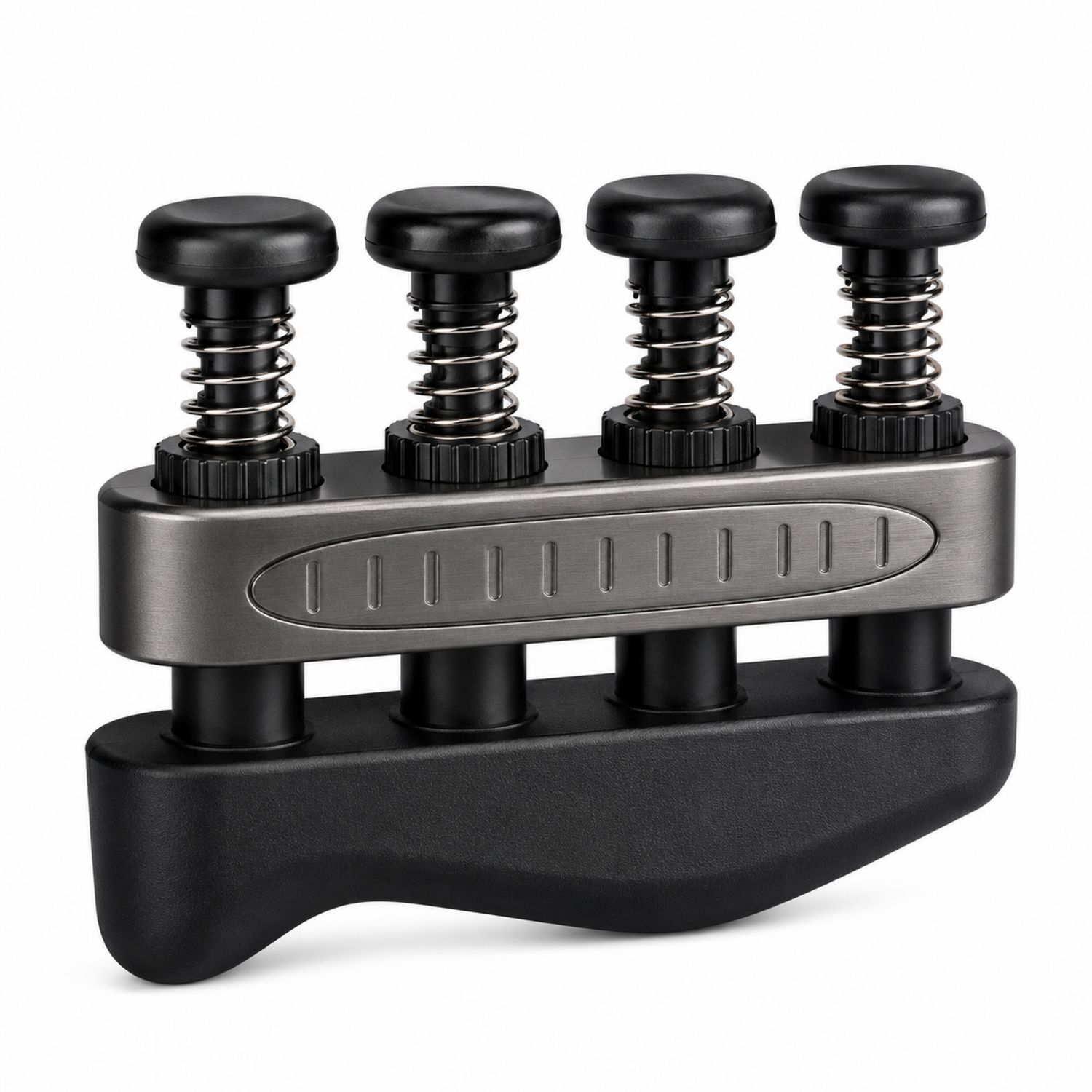 Einstellbarer Fingertrainer Handtrainer Schwarz-Domxiron