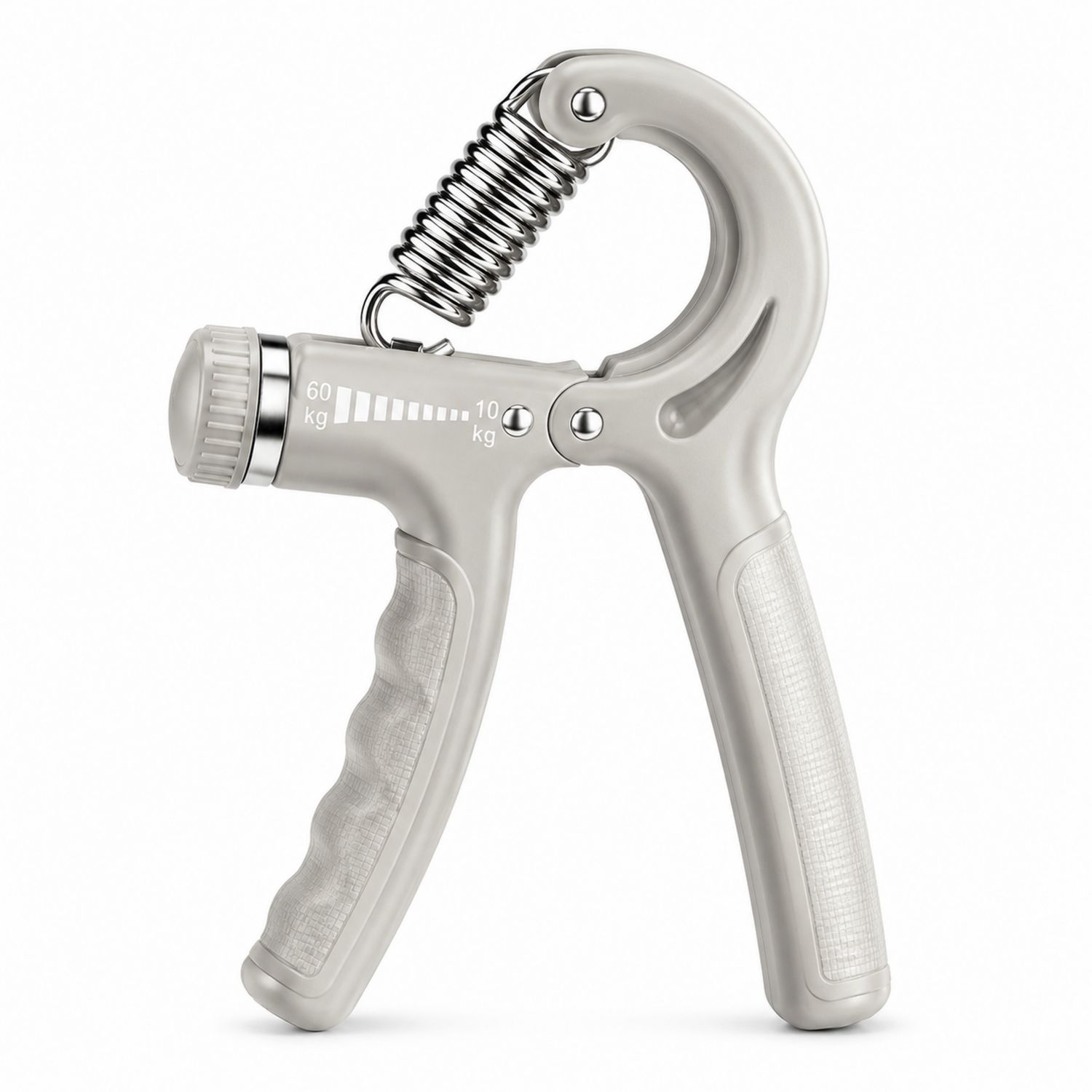 Einstellbarer Handtrainer 10-60 kg Grau-Domxiron