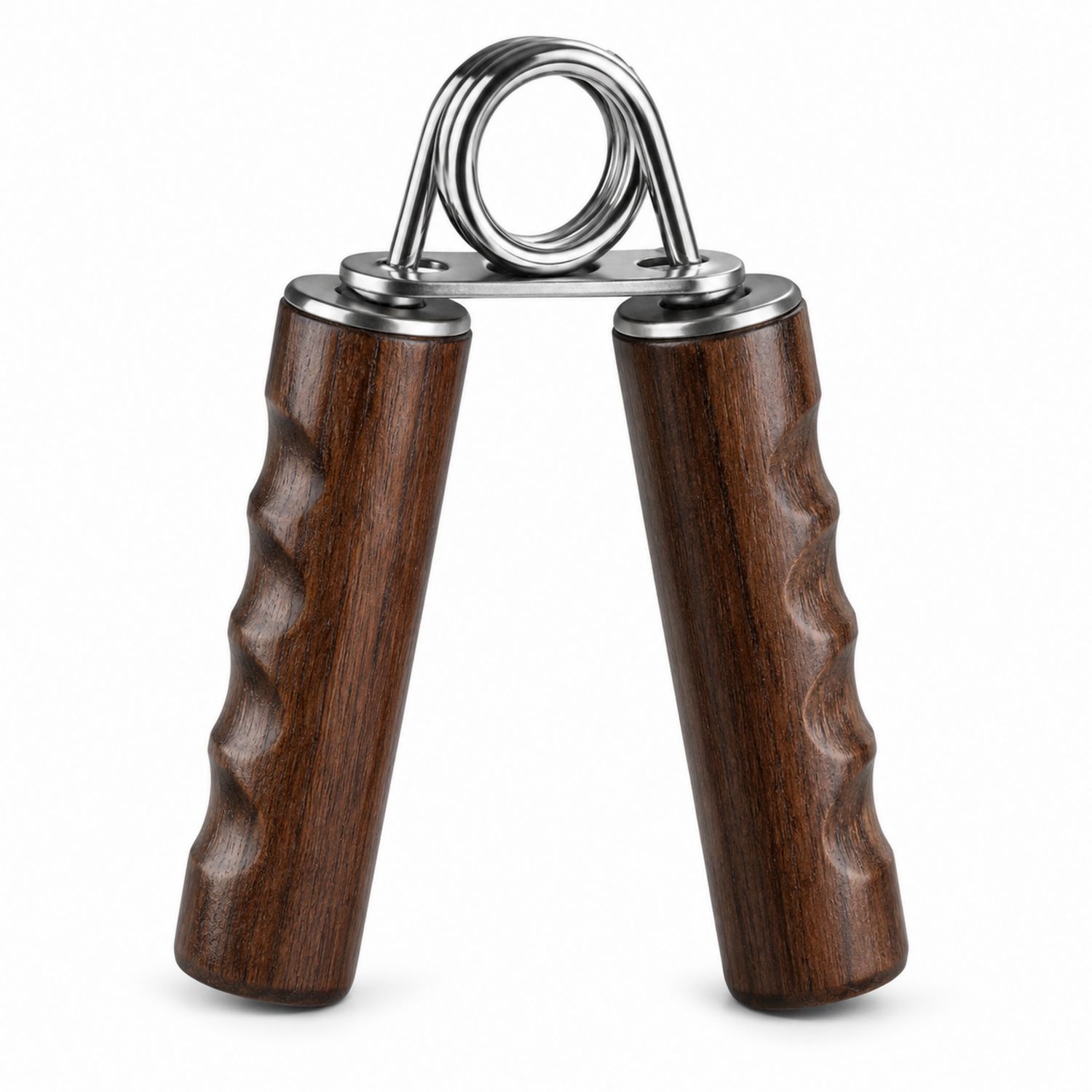 Handtrainer mit ergonomischen Holzgriffen und verstellbarem Widerstand-Domxiron