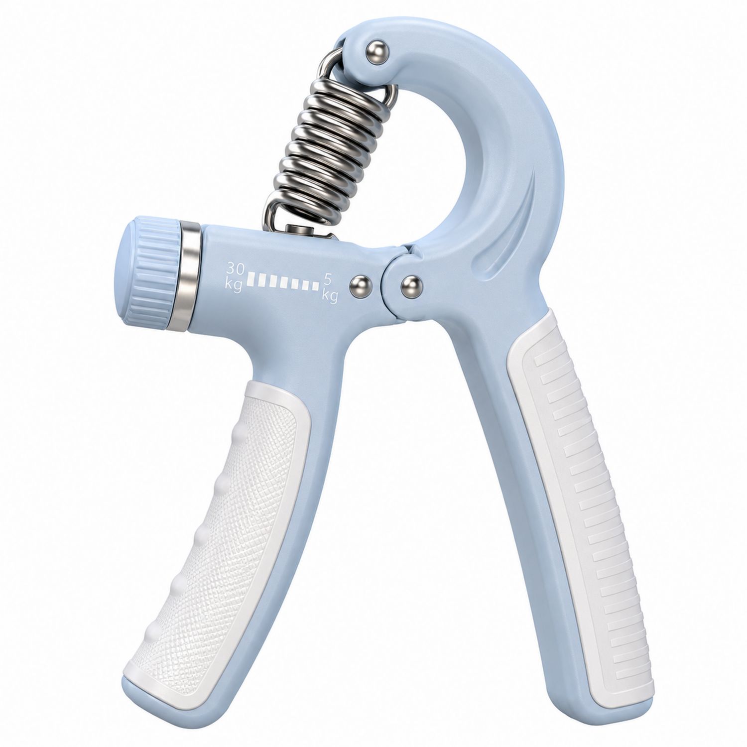 Einstellbarer Handtrainer 5-30 kg Himmelblau-Domxiron