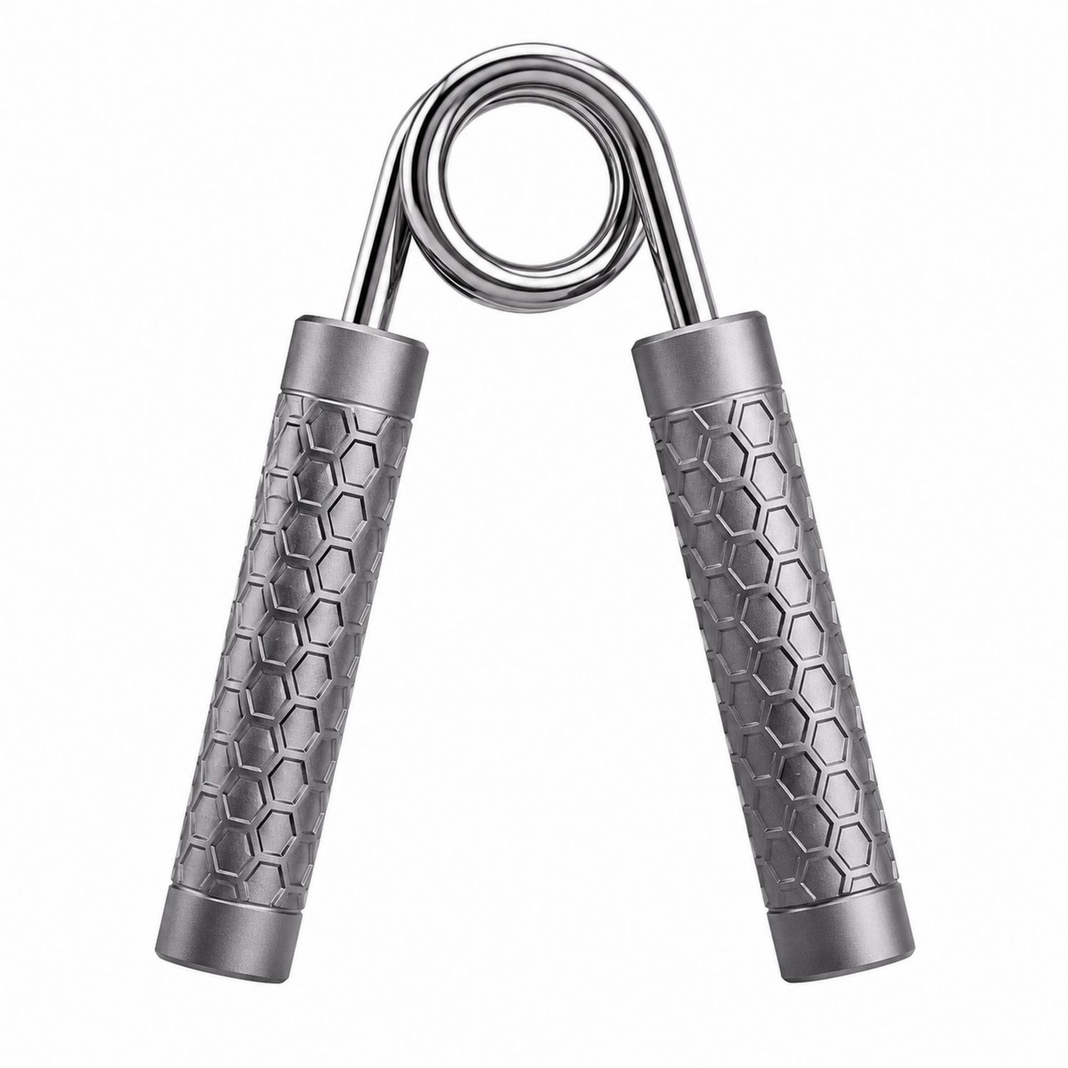 Handtrainer mit rutschfesten Griffen, 5-60 kg Widerstand, Silber-Domxiron