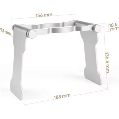 MIKOCA Stainless Steel Foldable Stand