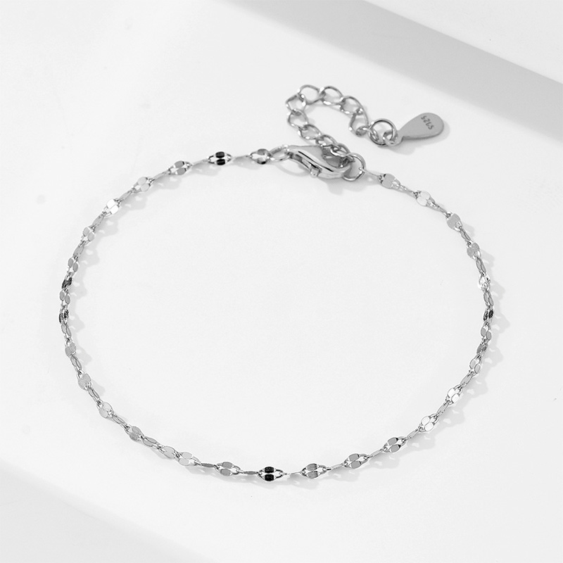 Shoeswoon Sparkle Sequin Chain Adjustable Anklet