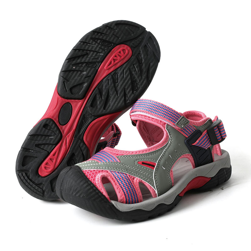 Shoeswoon Closed Toe Adjustable Strap Outdoor Hiking Sport Sandals