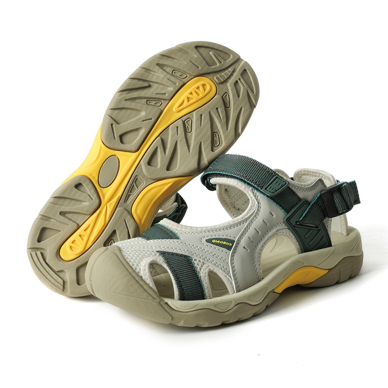 Shoeswoon Closed Toe Adjustable Strap Outdoor Hiking Sport Sandals