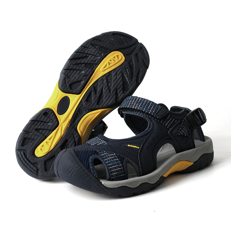 Shoeswoon Closed Toe Adjustable Strap Outdoor Hiking Sport Sandals
