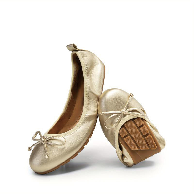 Shoeswoon Effortless Slip-On Comfortable Foldable Ballet Flats