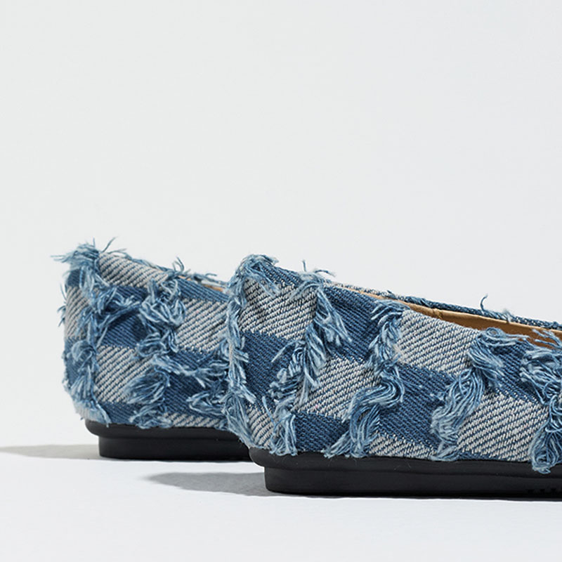 Shoeswoon Decorative Bow Casual Pointed Toe Ballet Flats