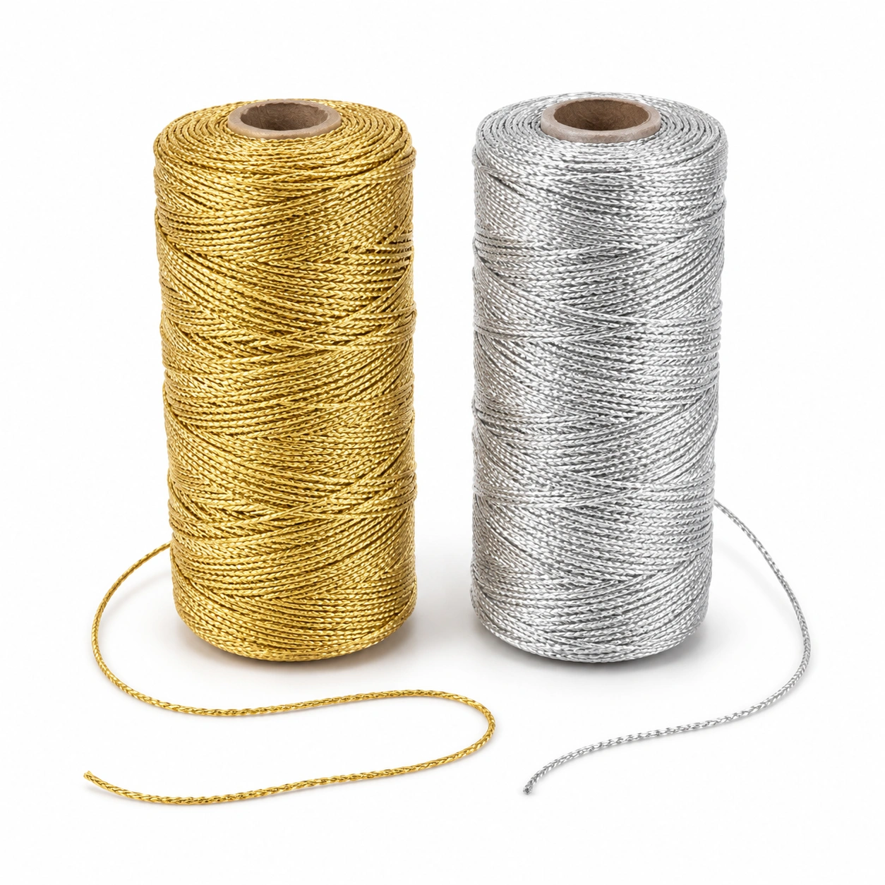 Metallic Bastelkordel Set Gold Silber-veronanest