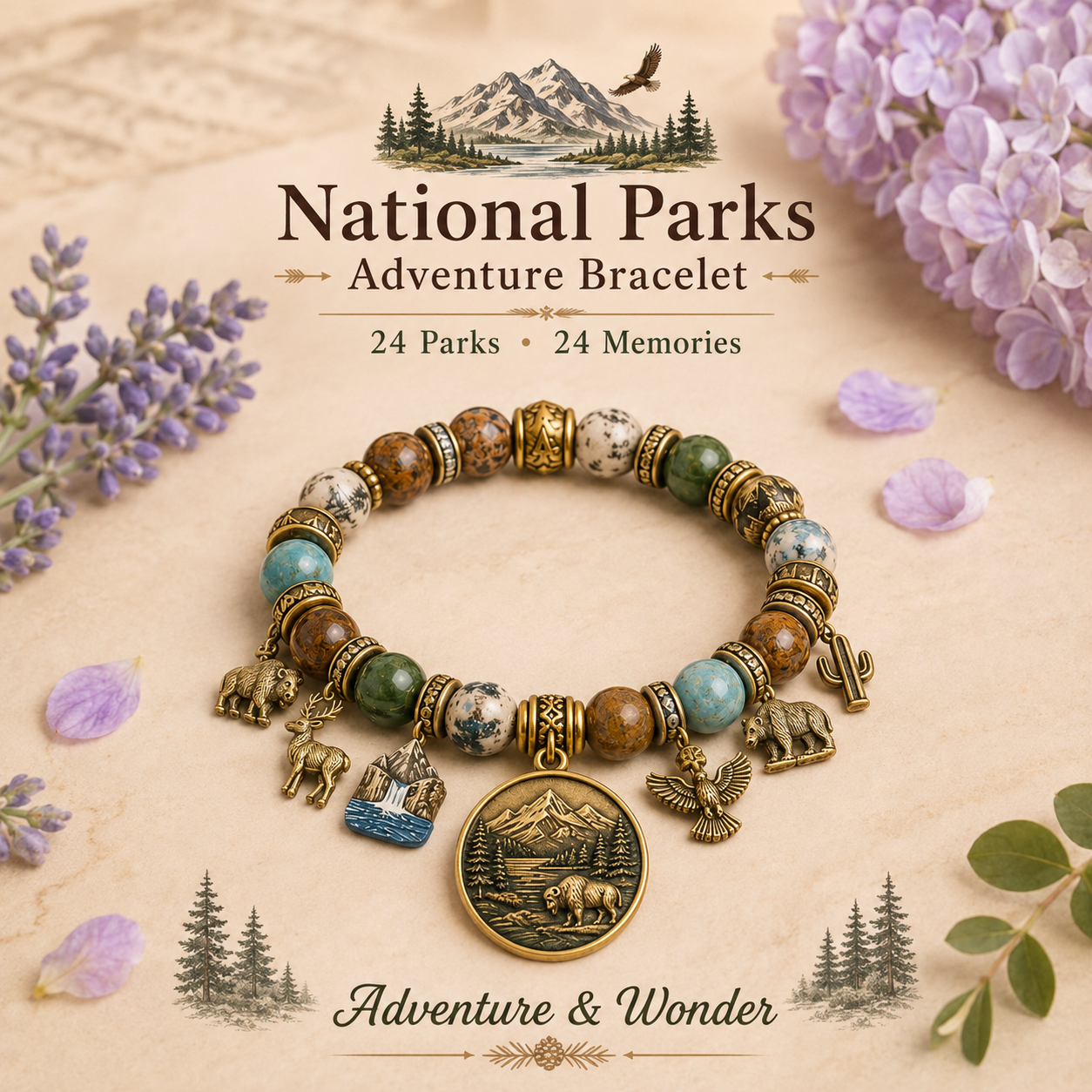 🎁Last Day Promo: 49% OFF 🏞️ -National Nature Park Faith Bracelet