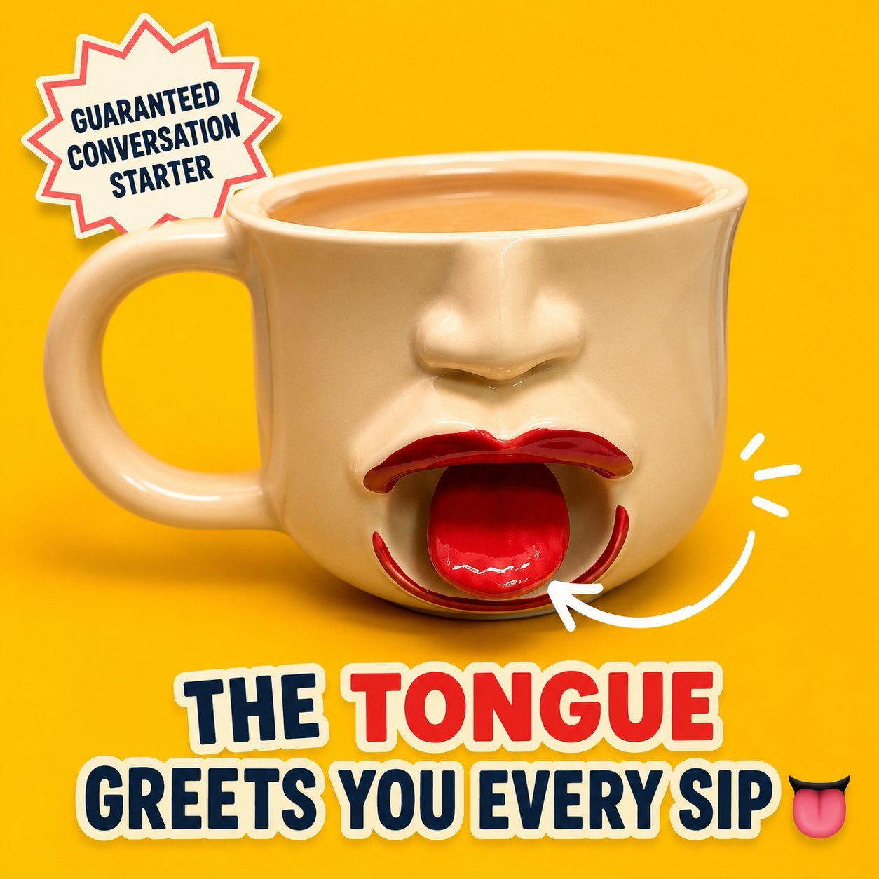 Funny Tongue Mug😜