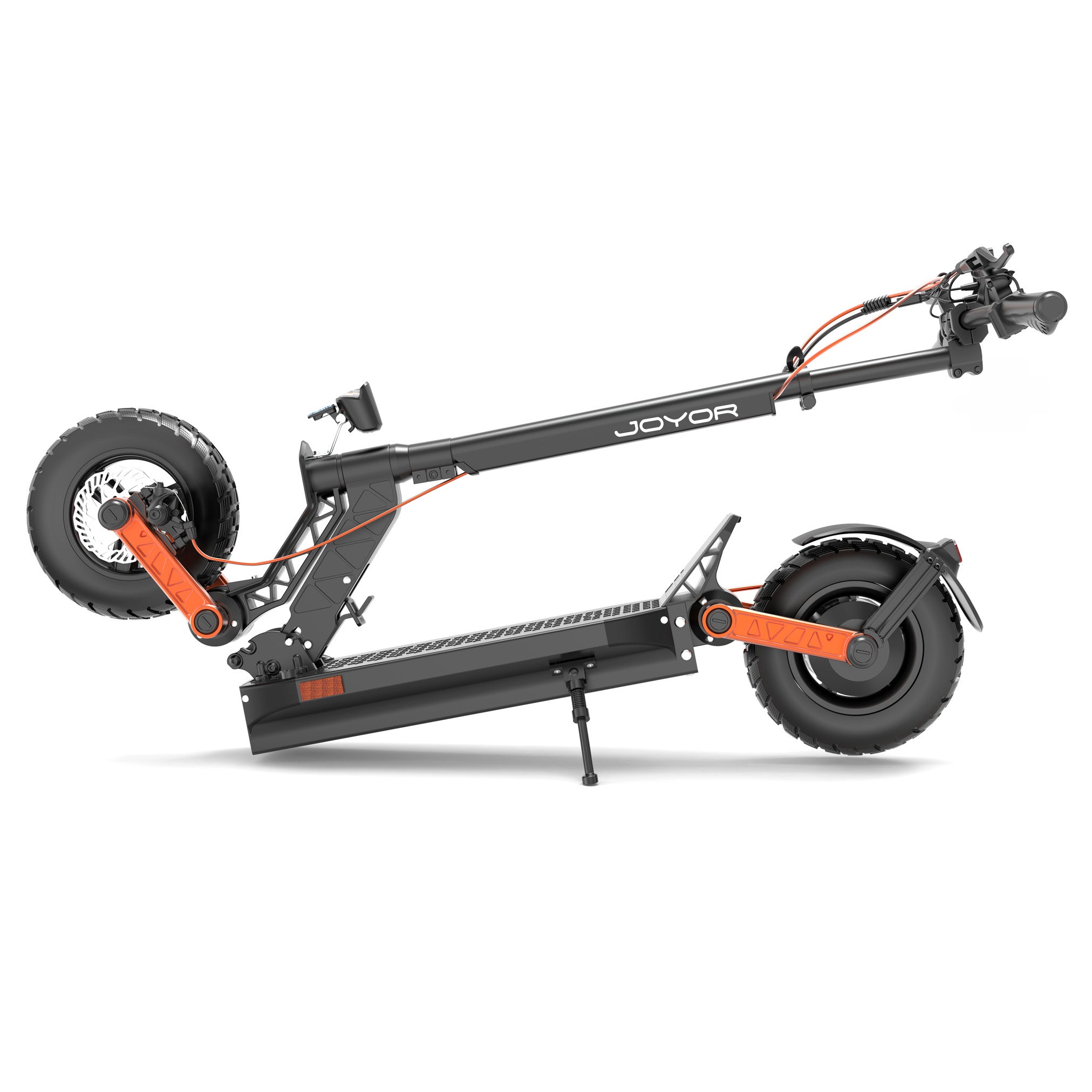 JOYOR S5-Z Electric Scooter | 600W Motor, 48V 13Ah Battery | 25Km/h Max Speed, 55KM Range | Sleek Black Design for Urban Commutes