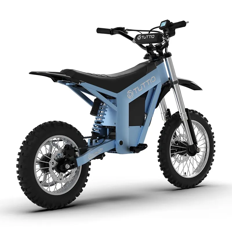 Tuttio Soleil01 GB PRO Electric Dirt Bike 48V 21Ah Long-Range Battery，3000W Mid-Drive Motor，75-Mile Range，40 MPH Top Speed