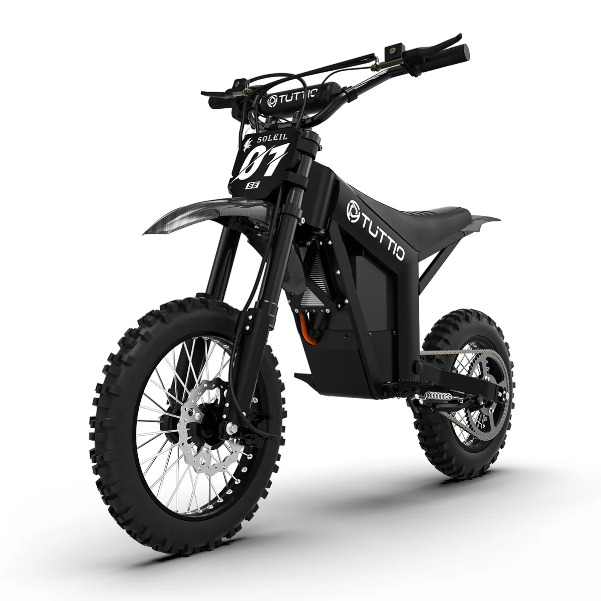 Tuttio Soleil01 SE Electric Dirt Bike for Adults, 3000W Brushless Motor, 48V 25Ah Battery, 60Km/h Max Speed, 45Km Range, Hydraulic Brakes, Built for Off-Road Mountain Riding