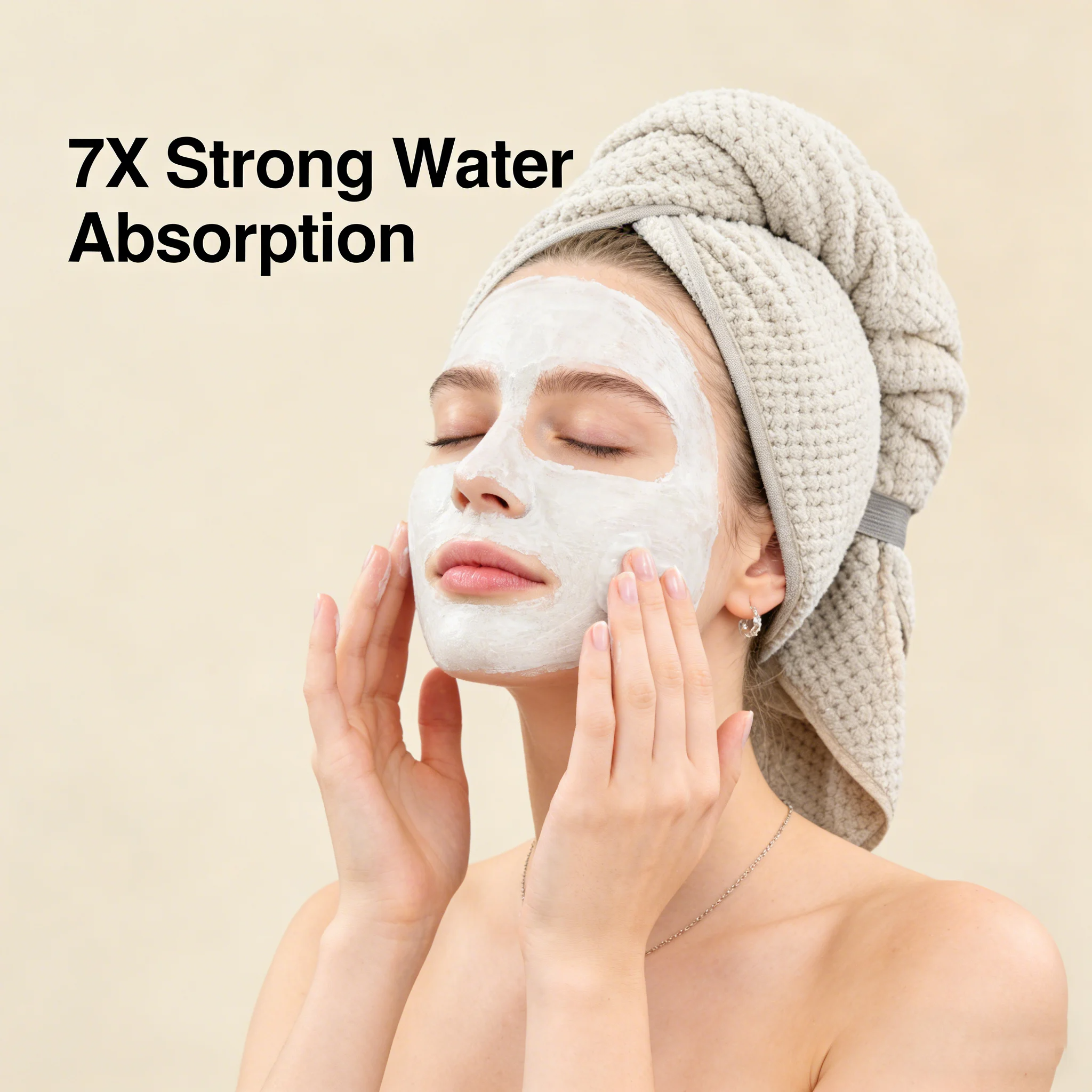 💁‍♀️Super Absorbent Hair Drying Cap for Women