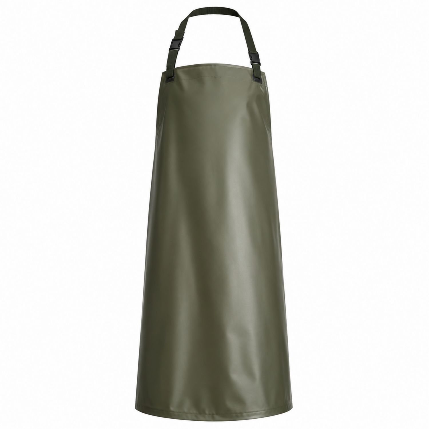 Delantal Impermeable Verde Ajustable para Cocina 100x70cm