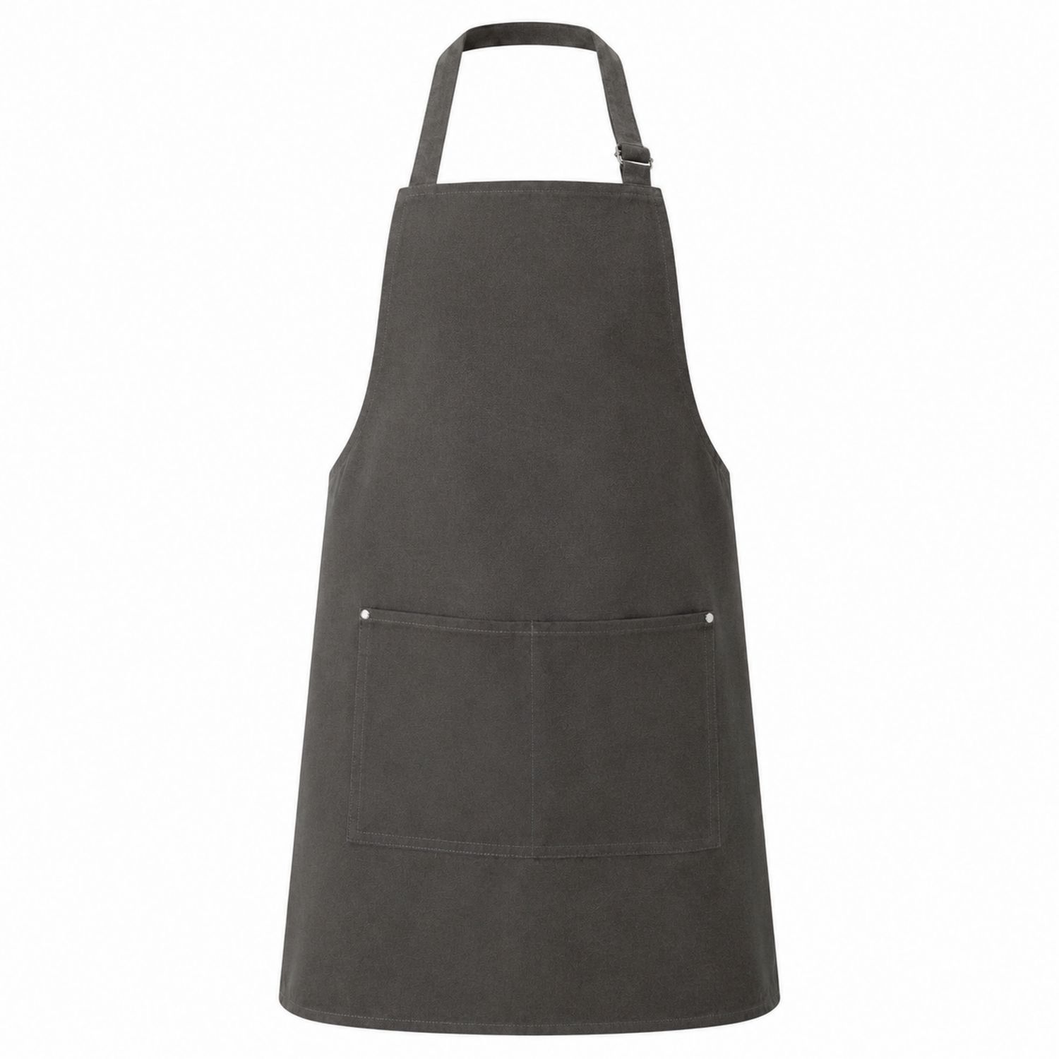 Delantal de Cocina Unisex con Bolsillo Gris