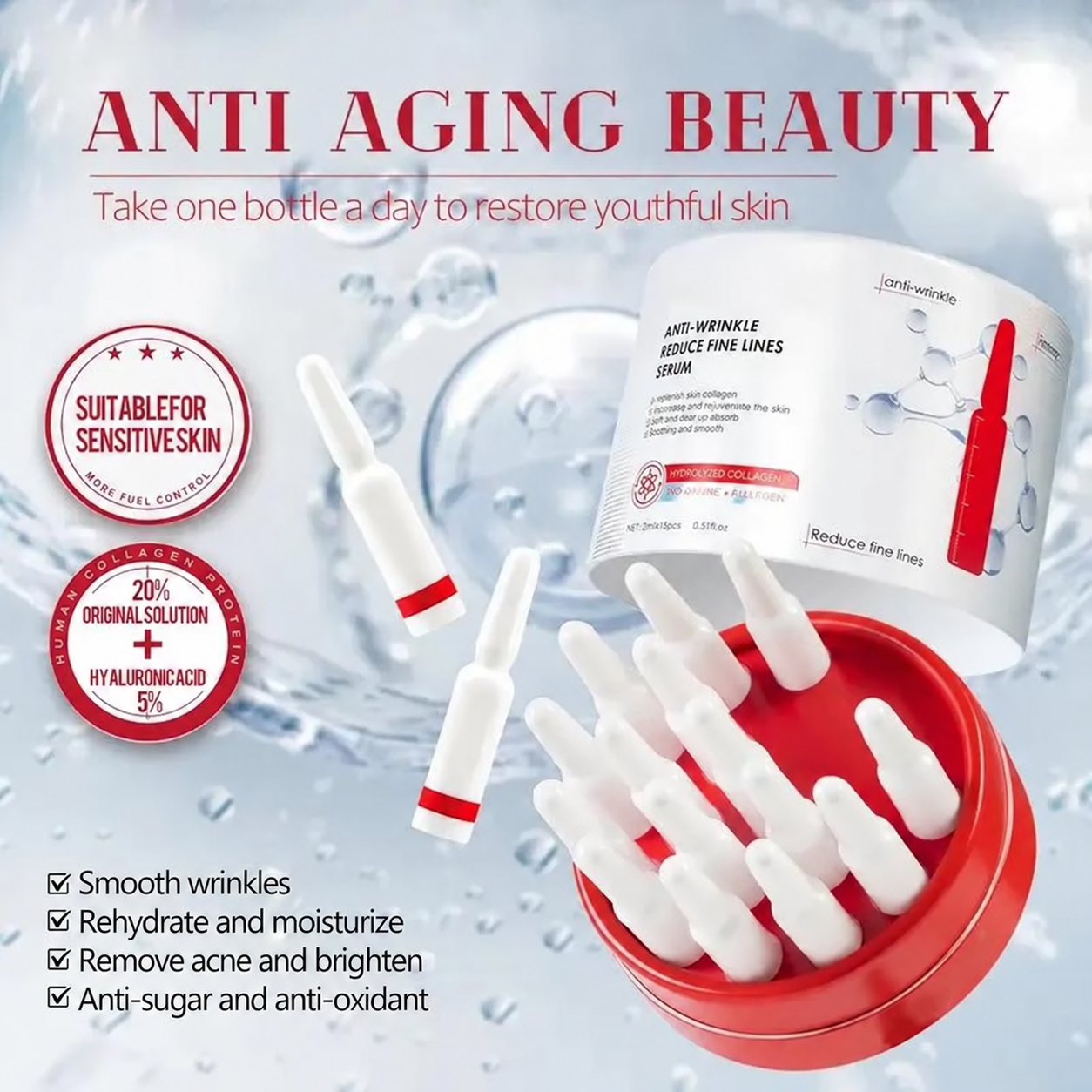 Anti-Wrinkle Essence - Targets All Types of Wrinkles forYounger-Looking Skin🌟-VIM