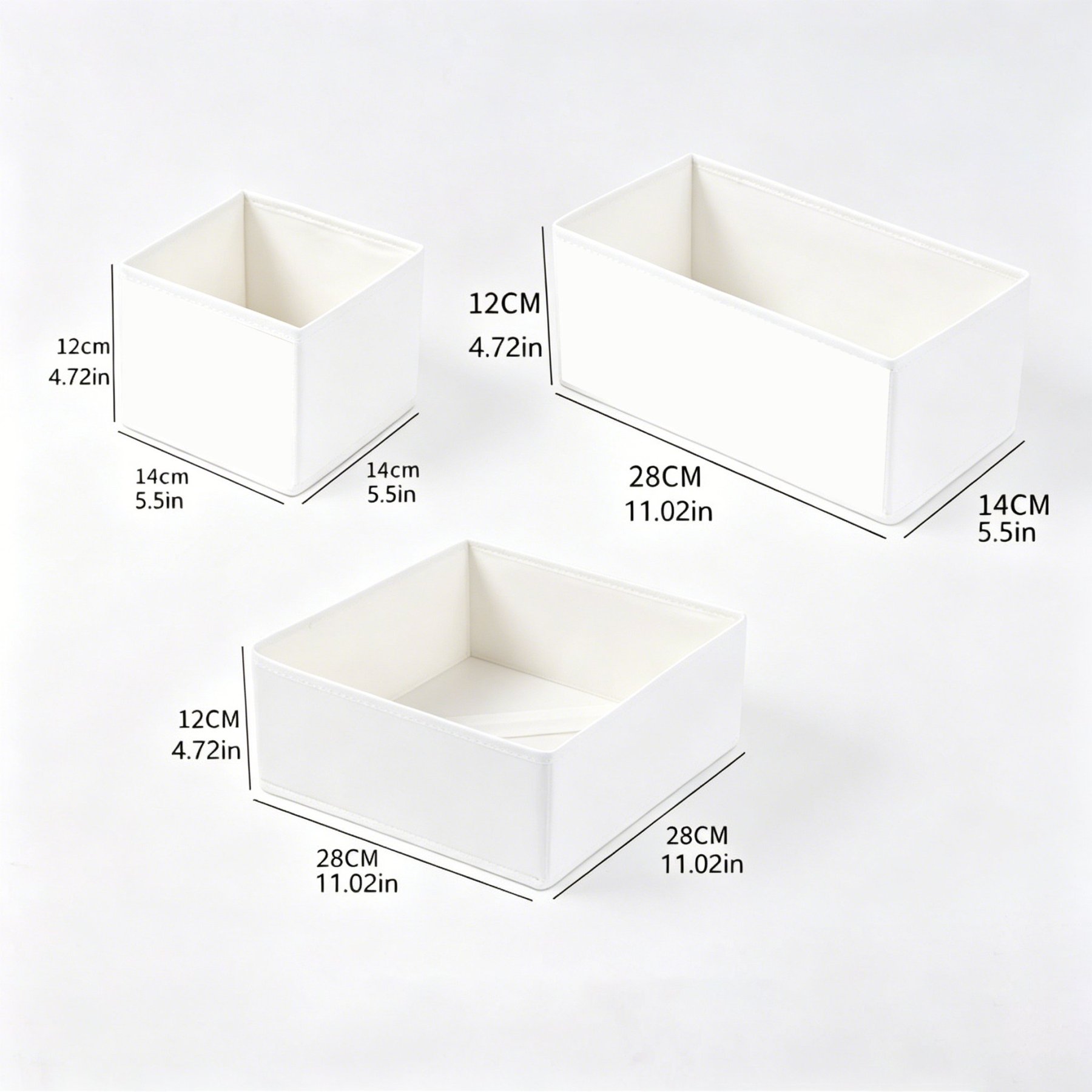 🧺 Foldable Fabric Storage Basket