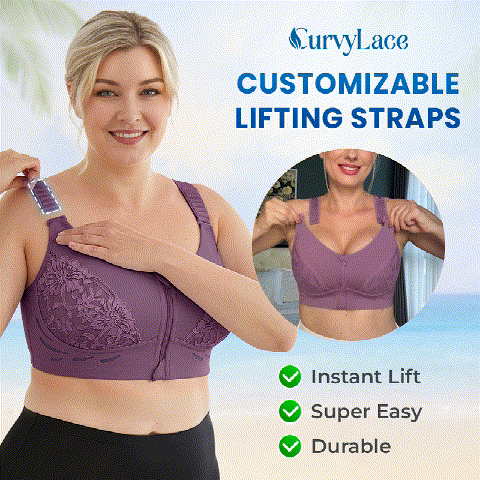 Powerful Lifting & Shaping Front Zipper Bra