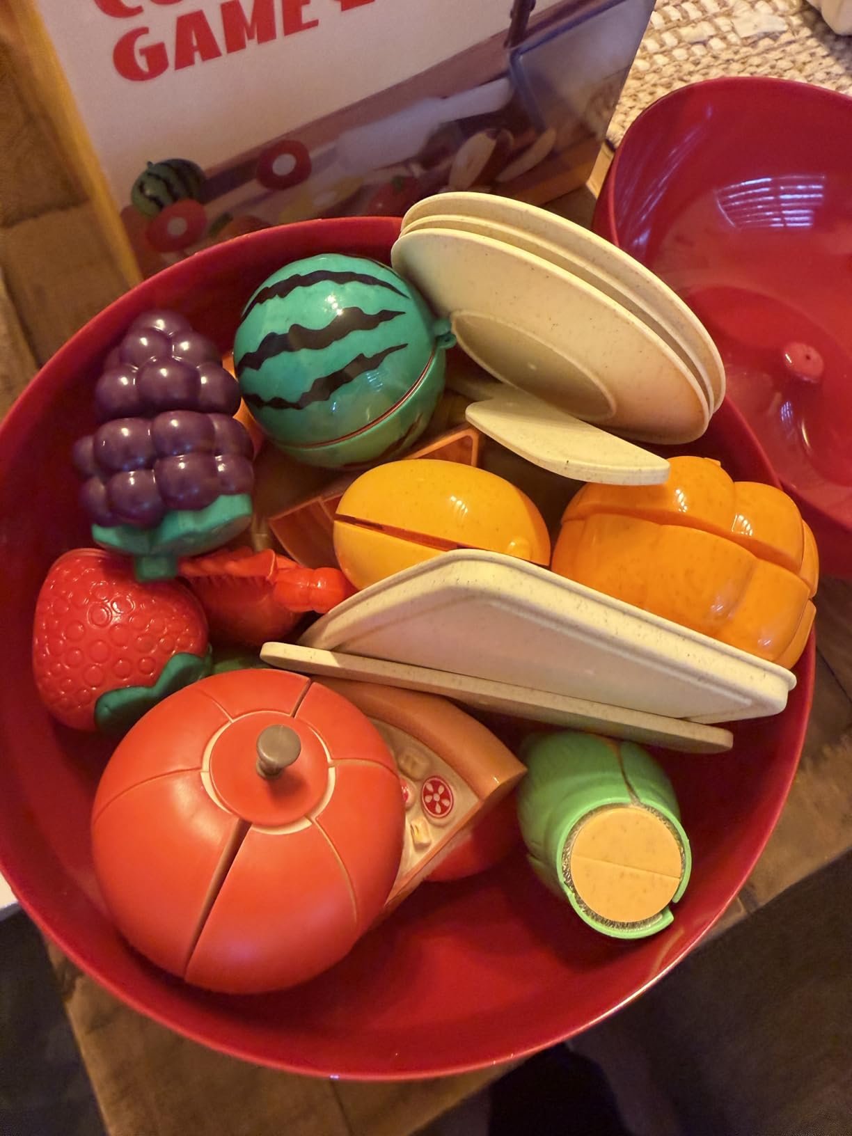 Colorful, sturdy play food that&rsquo;s perfect for little chefs