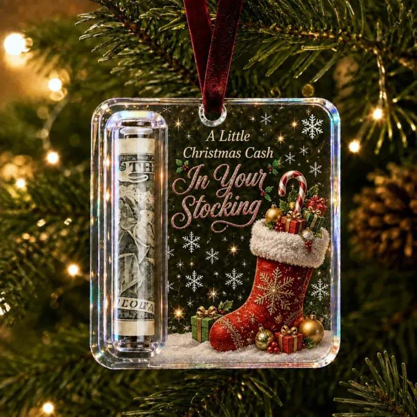 🎄Christmas Cash Gift Ornament- Make Cash Feel Like A Real Christmas Gift💵