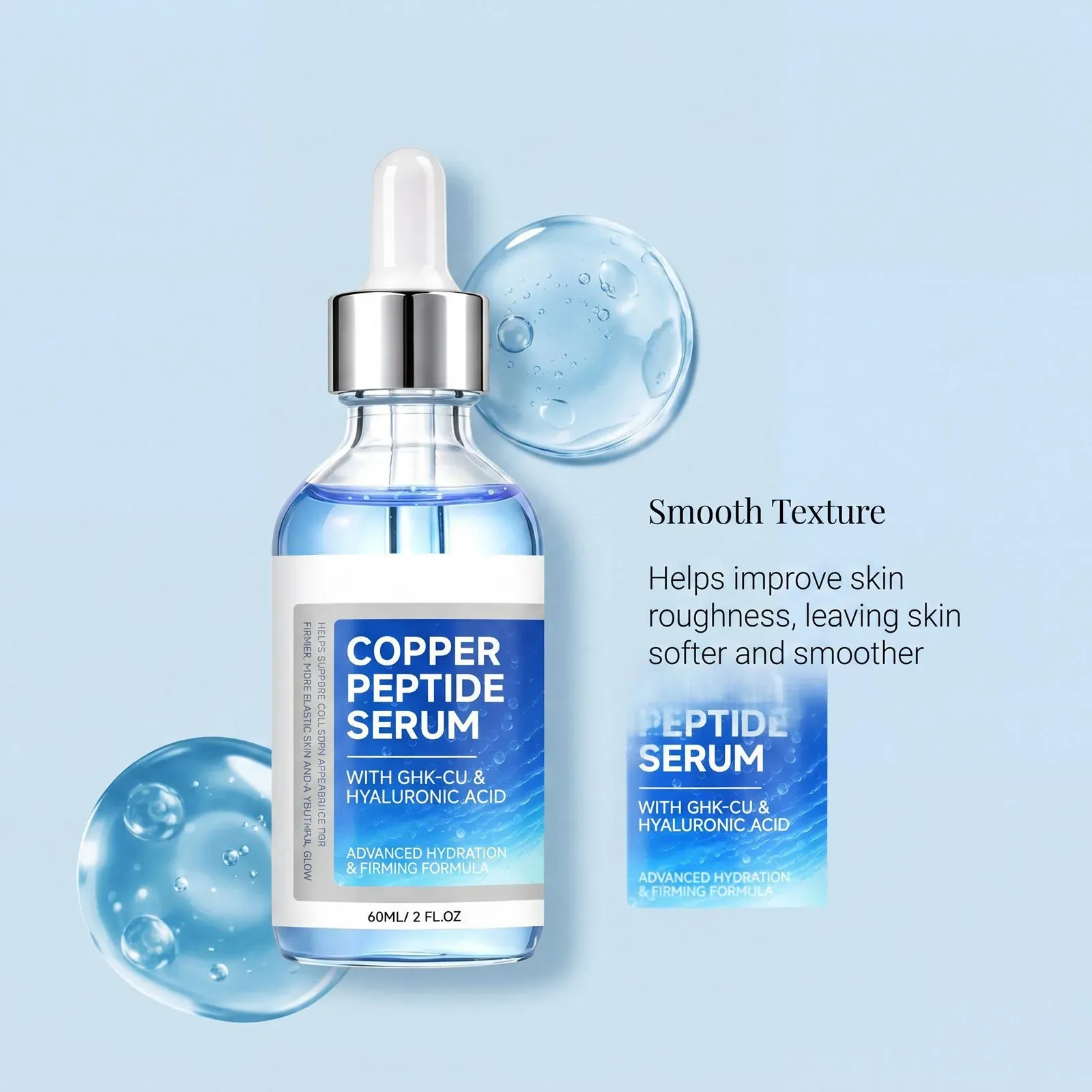 ✨Affordable GHK-Cu Copper Peptide Serum Hydrating Calming Anti-Aging Facial Essence