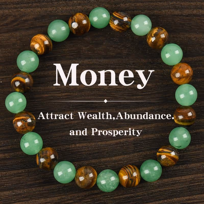 Protection Strength & Grounding Energy Black Onyx Faceted Black Glitter Stone Bracelet