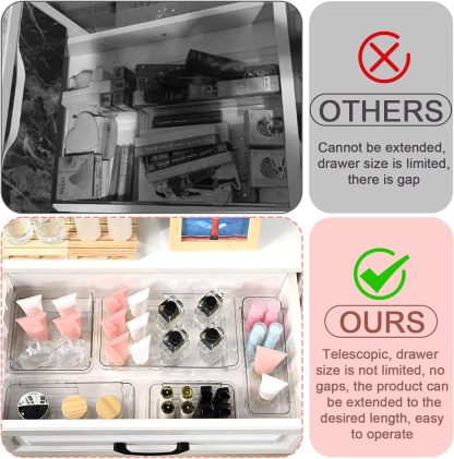 🧩 Expandable Drawer Organizer