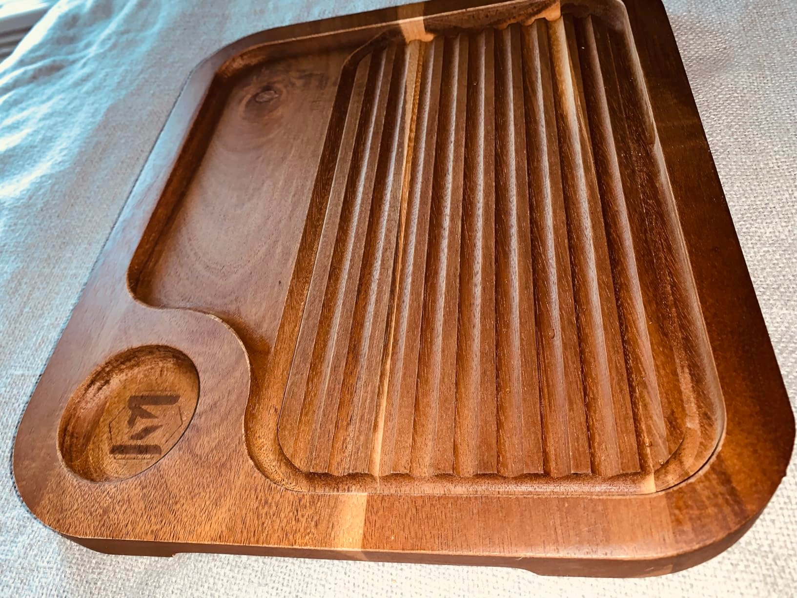 Too beautiful to carve on.