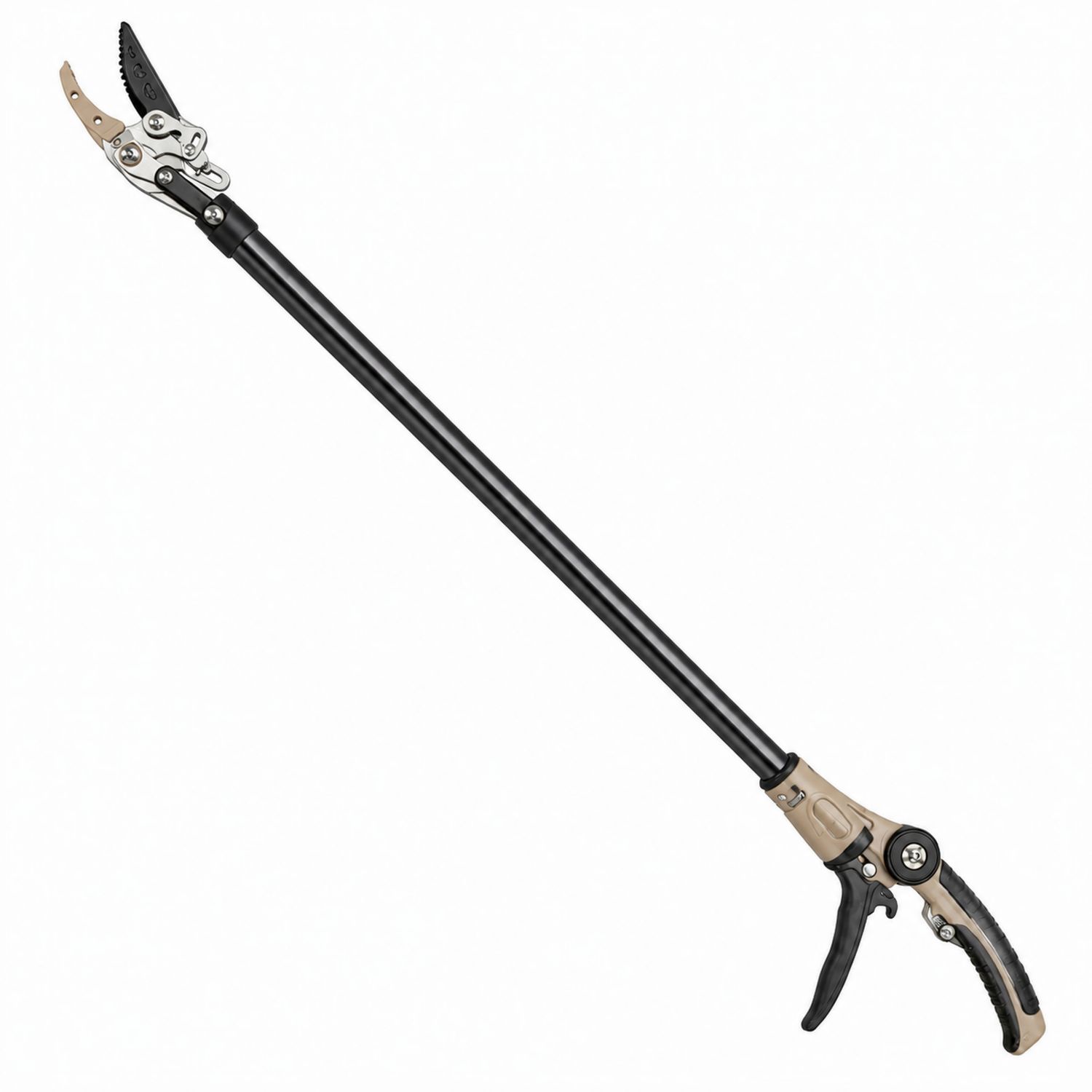 Sécateur à long manche noir 60 cm pour jardinage