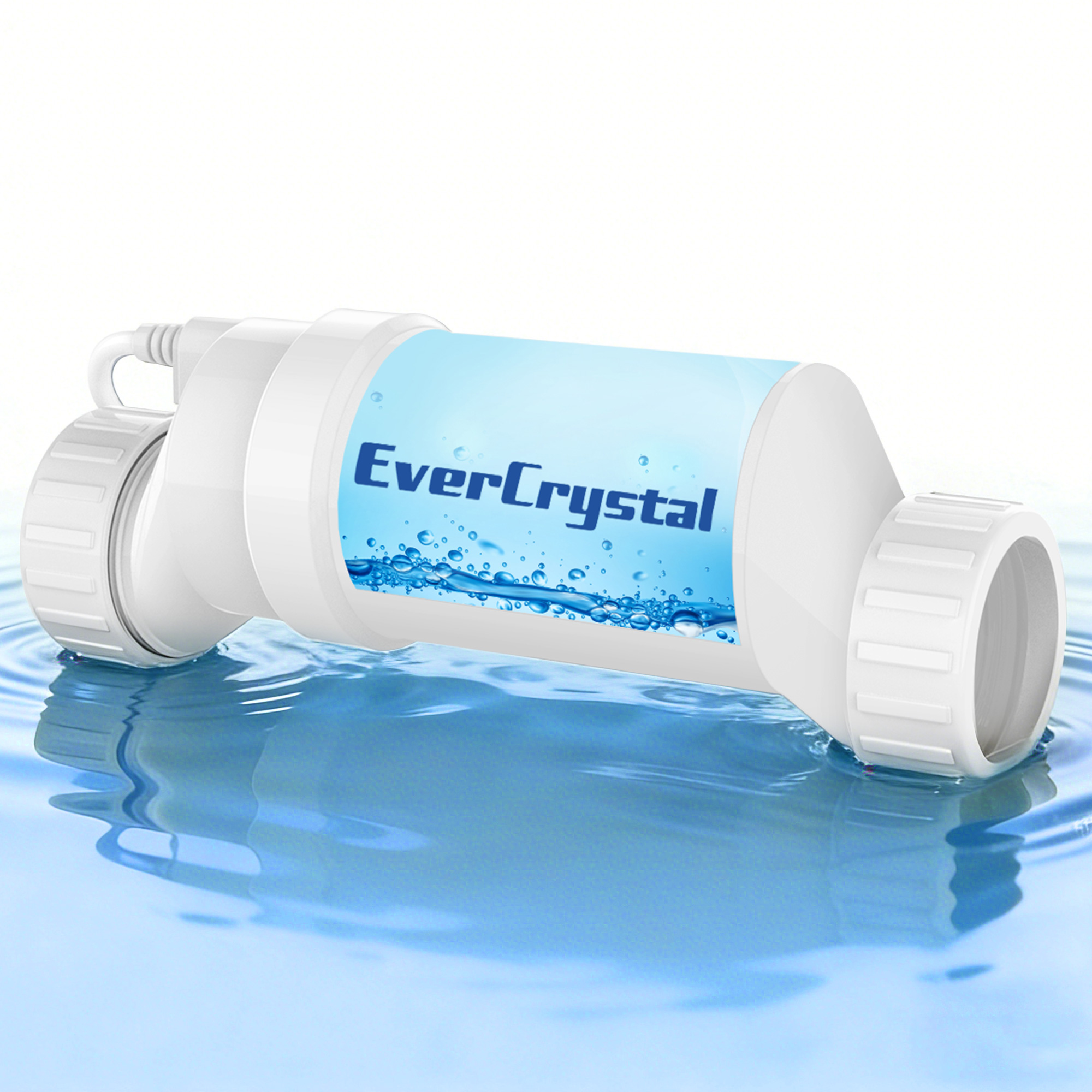 EverCrystal Salt Cell for Pool, Fits for Hayward Salt Cell T-15, Chlorine Generator Cell for Salt Water Pool, Up to 40,000 Gallon In-Ground Swimming Pools, 2-Year Warranty