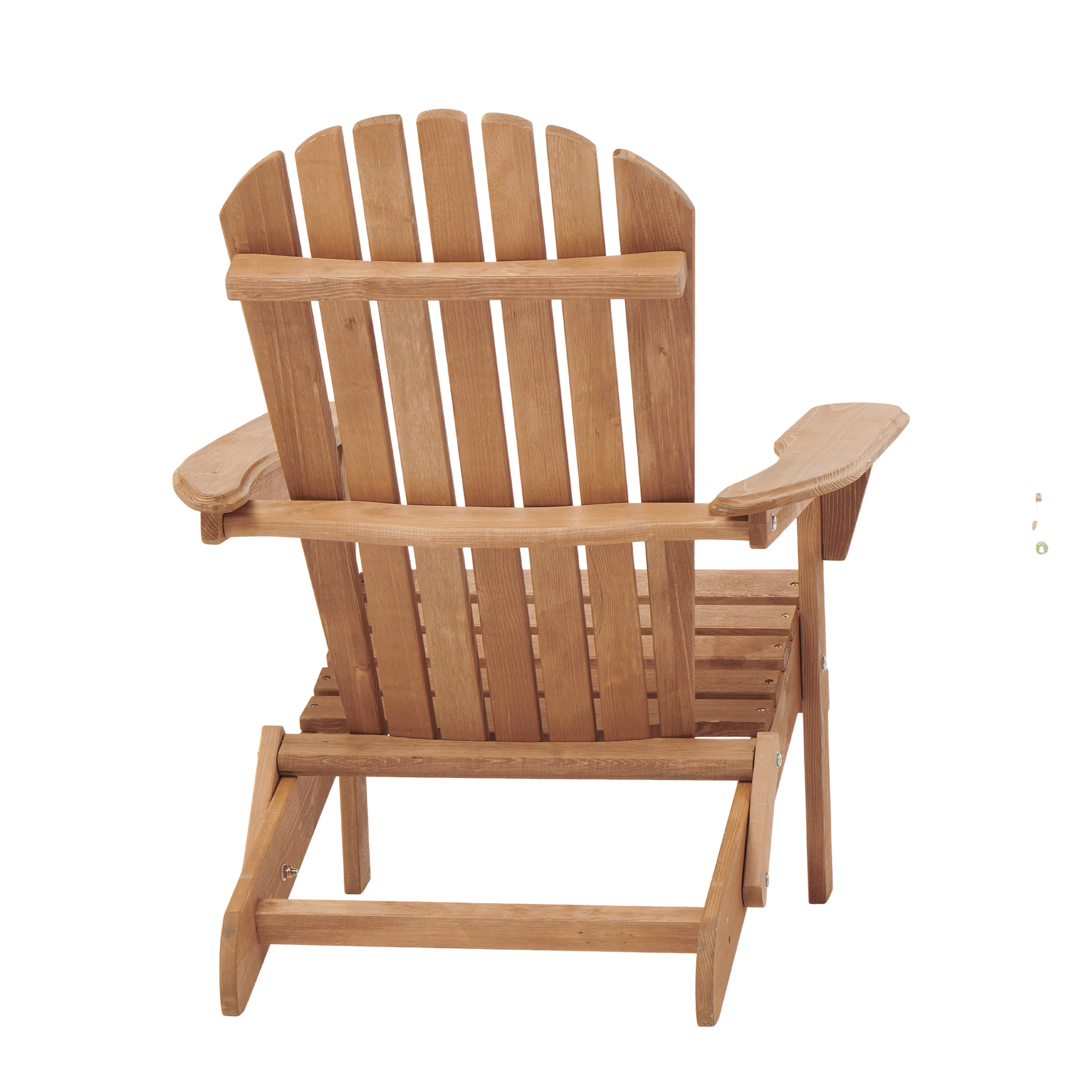 EverCrystal Outdoor Folding Wooden Chair Set, Low Profile Adirondack  Chairs with Pre-Assembled BackRest, Space-Saving Foldable Design, 220 lbs Weight Capacity, for Garden Backyard Porch Pool
