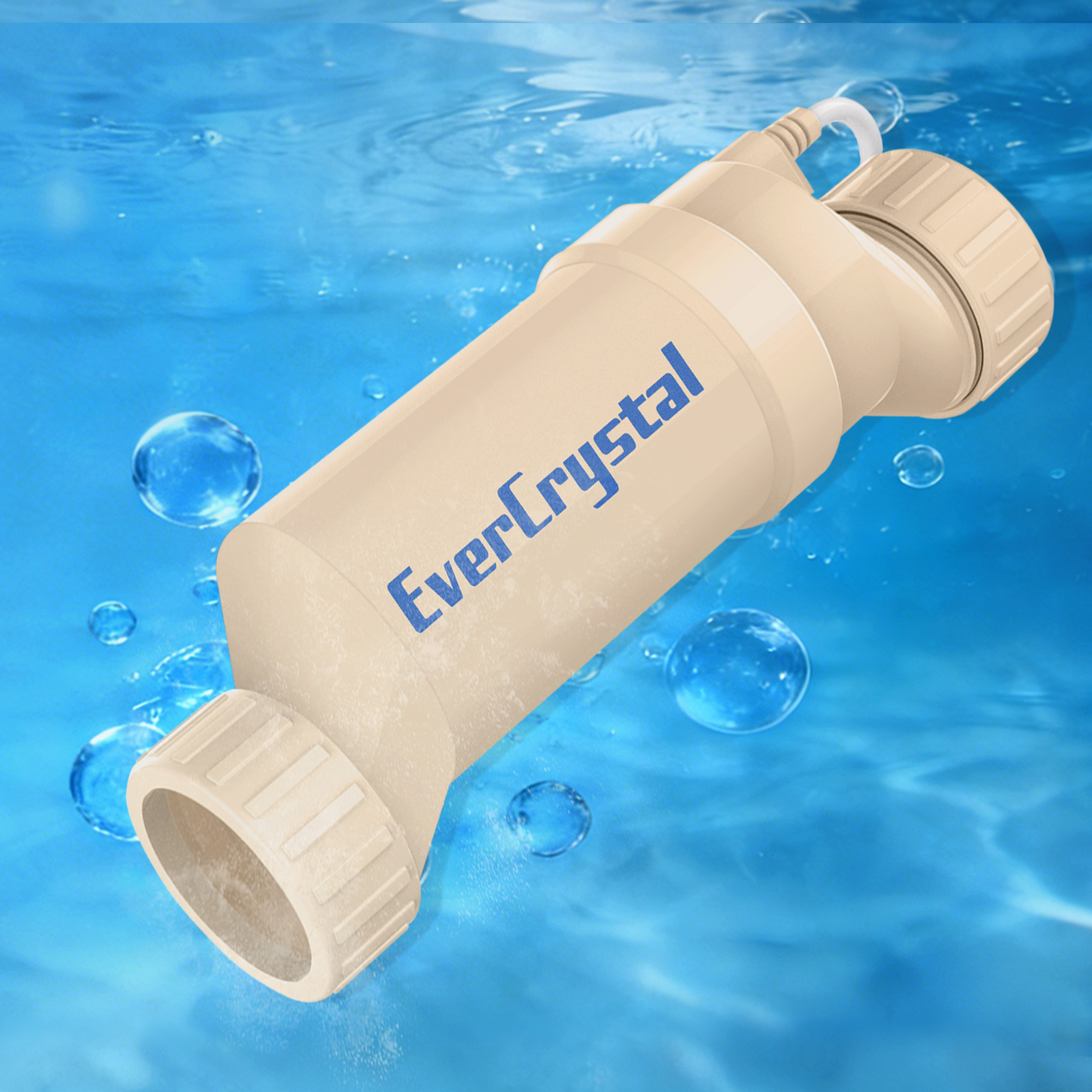 EverCrystal Salt Cell for Pool, Fits for Hayward Salt Cell T-15, Chlorine Generator Cell for Salt Water Pool, Up to 40,000 Gallon In-Ground Swimming Pools