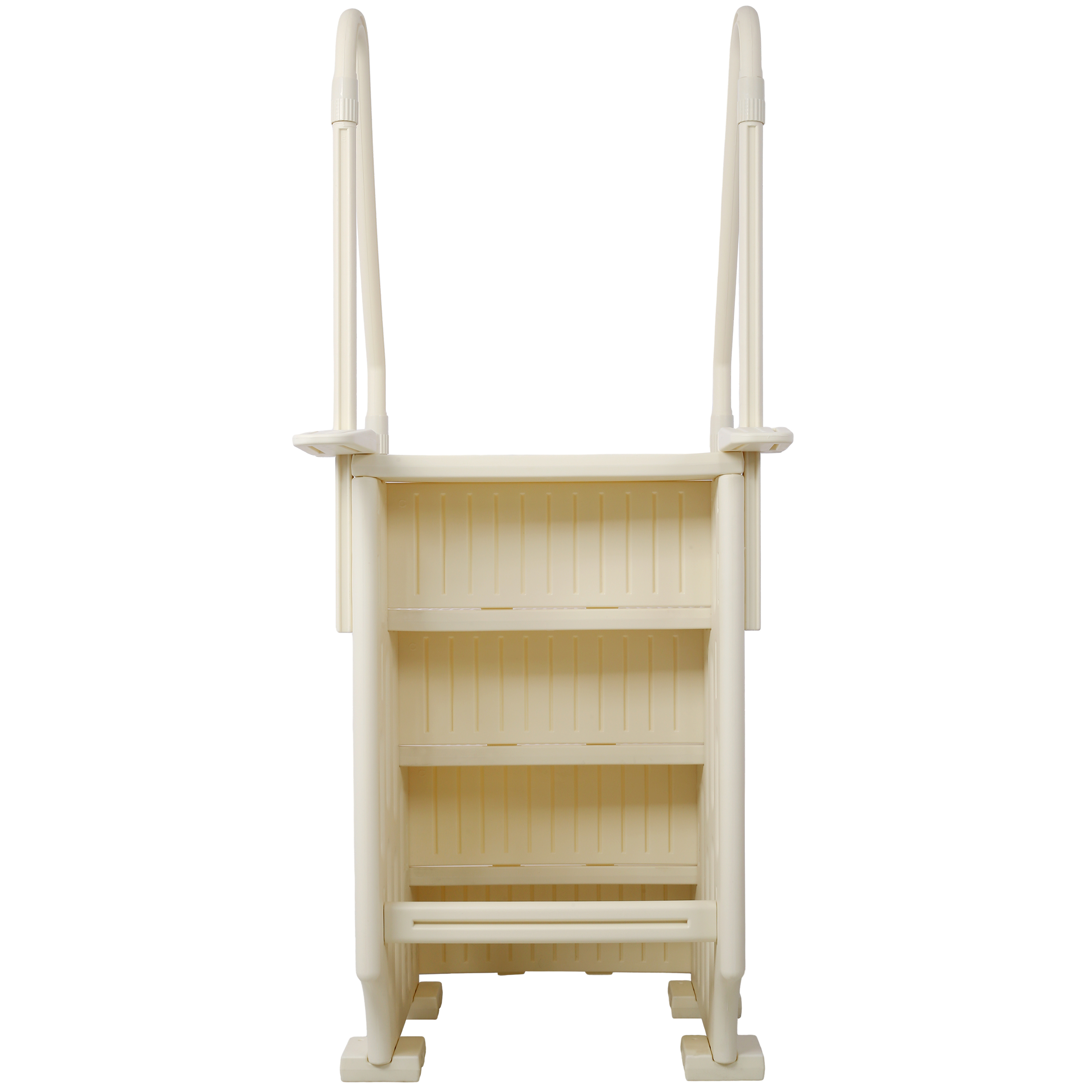 Heavy-Duty 4-Step Pool Ladder for Above Ground Pools with Handrails – Safe and Sturdy Stair Entry System, 400 lbs