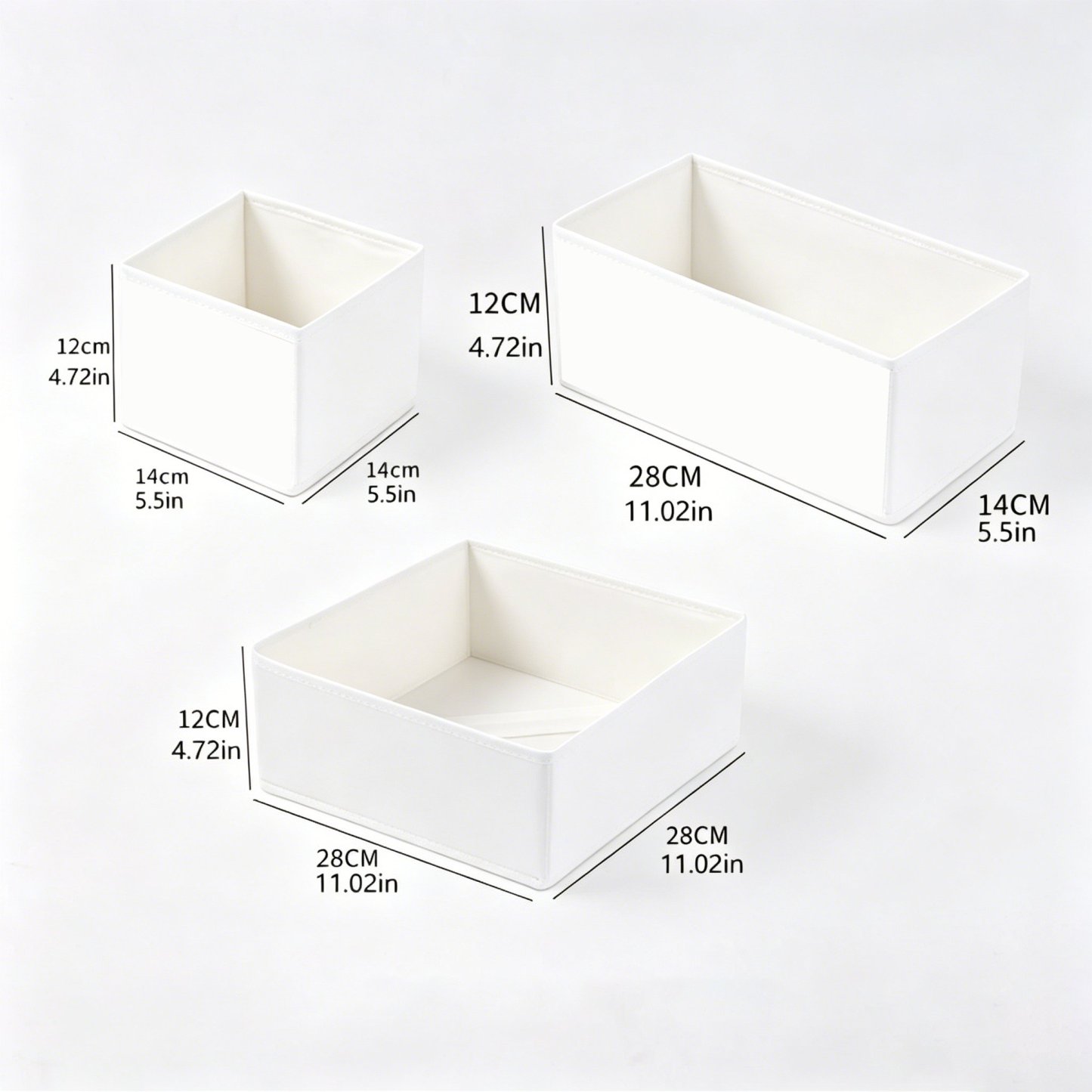 🧺 Foldable Fabric Storage Basket