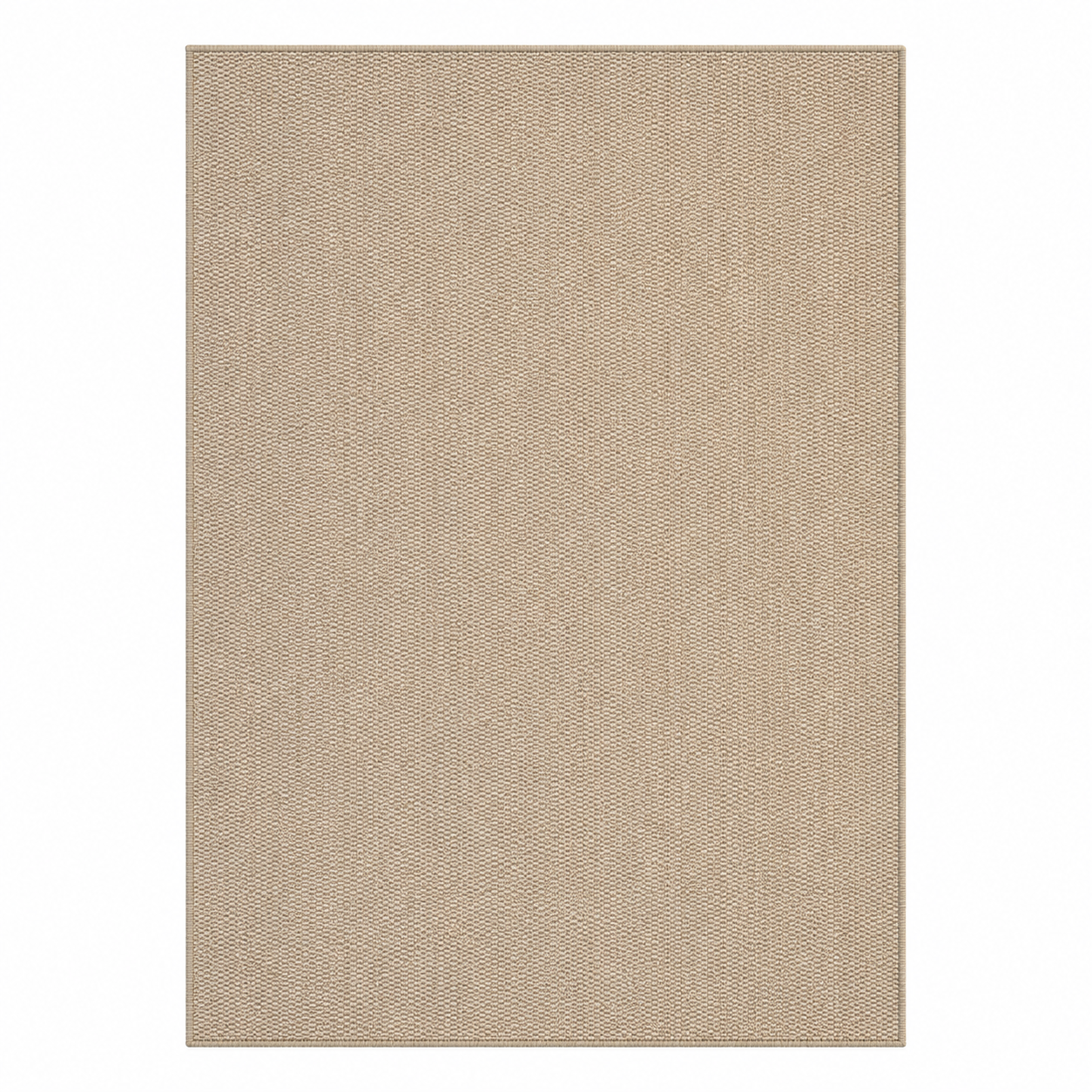 Outdoor Teppich Beige 160x230 cm wasserabweisend für Balkon und Terrasse
