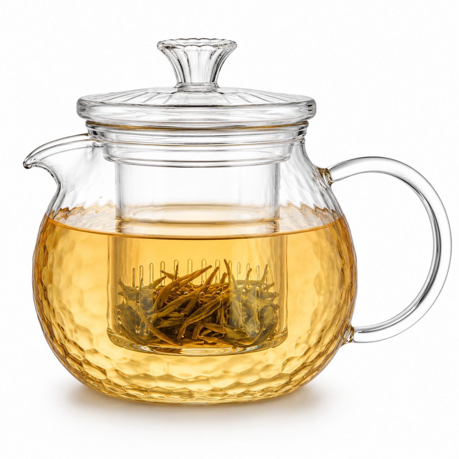 Teiera in Vetro Trasparente con Infusore Integrato 500ml-Valnitor