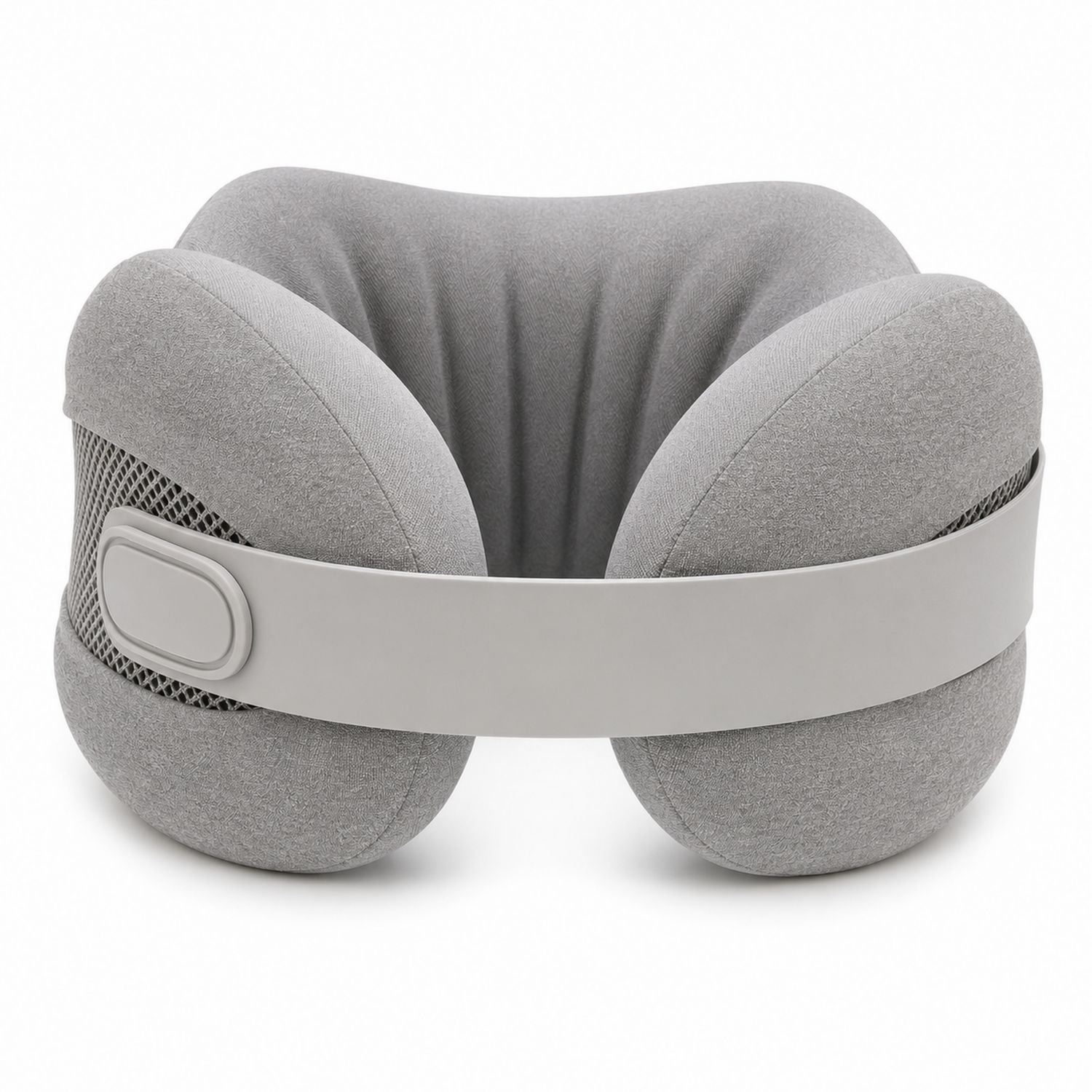 Cuscino da Viaggio Ergonomico Grigio Regolabile
