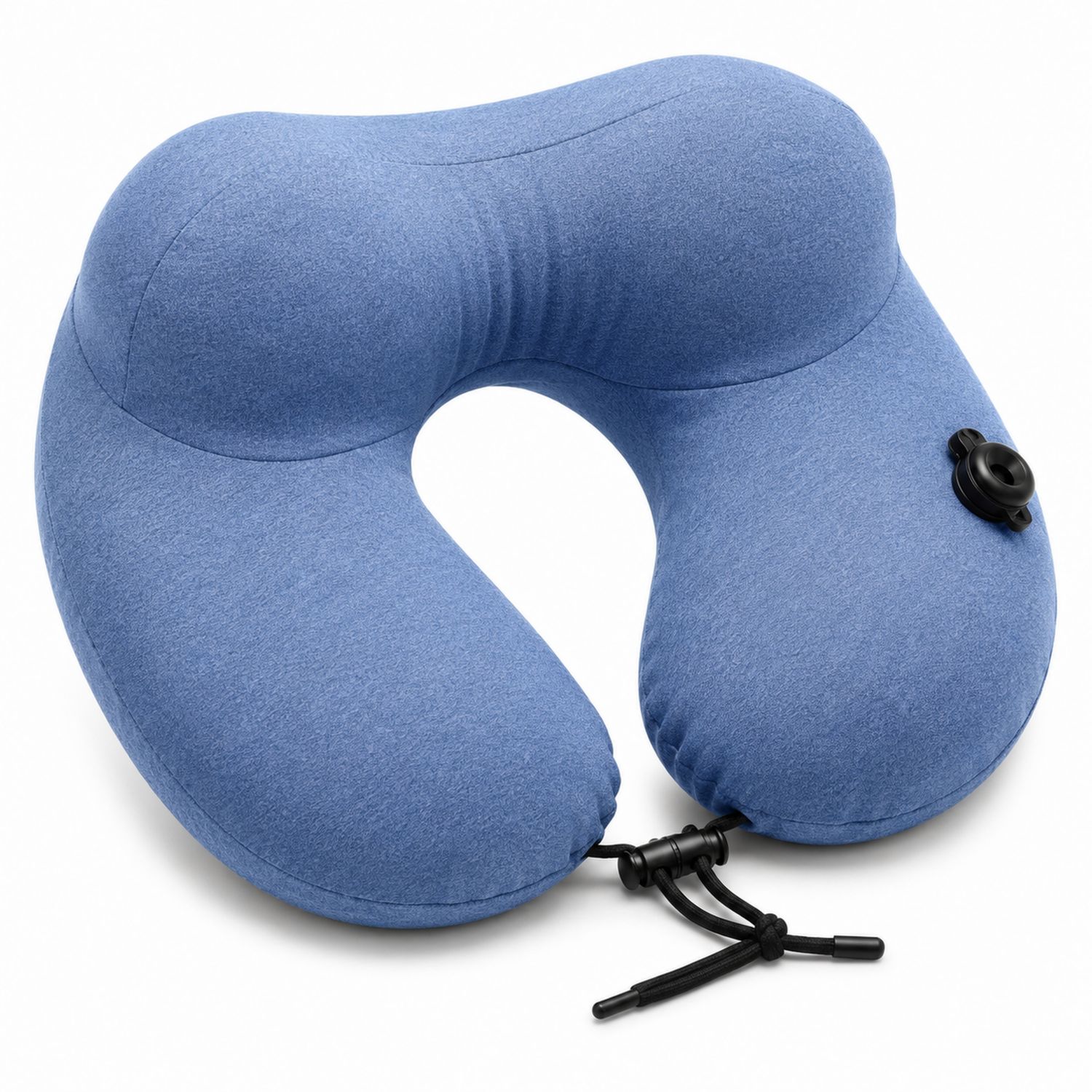 Cuscino da Viaggio Gonfiabile Collo Blu