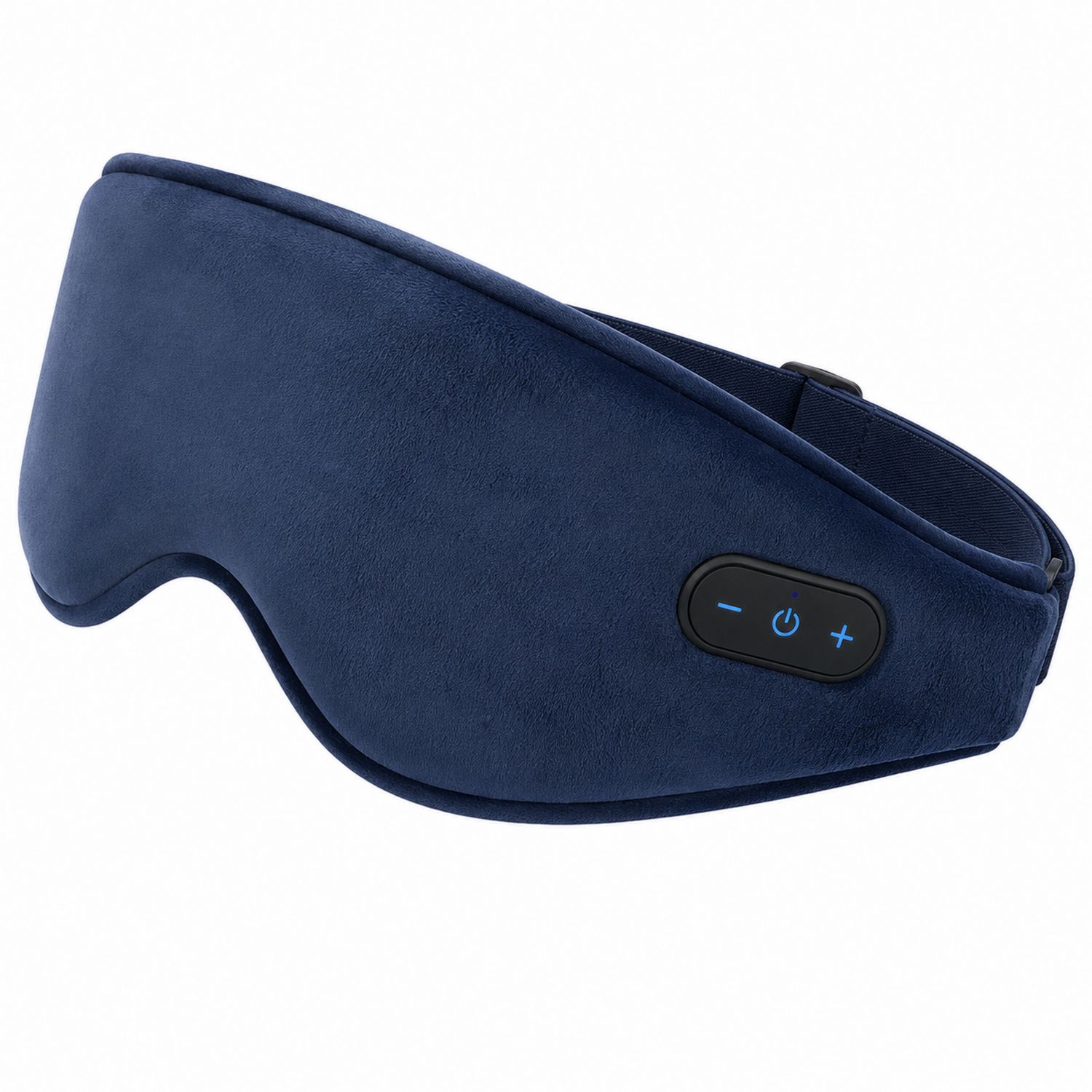 Maschera per Dormire Bluetooth Regolabile Blu Scuro