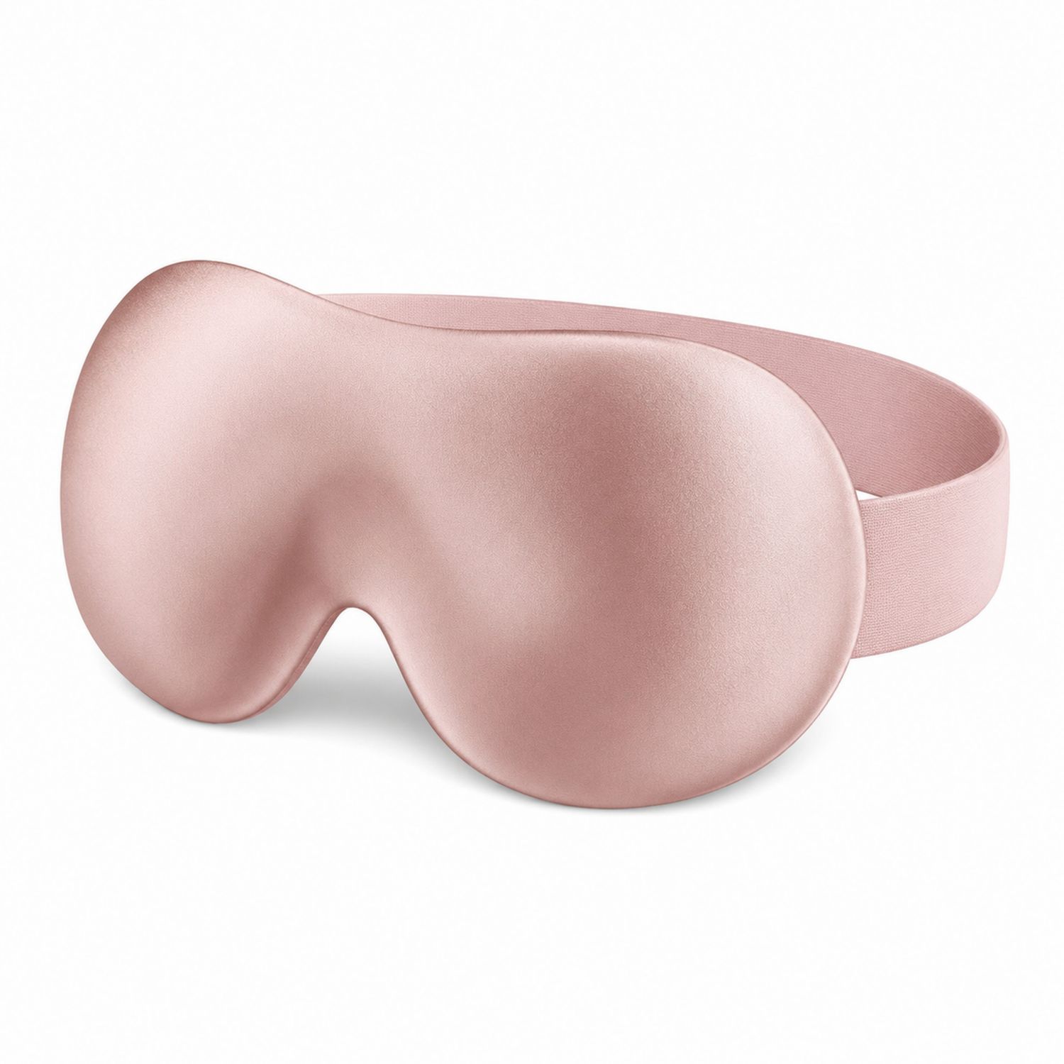 Maschera per Dormire Rosa Scuro con Fascia Regolabile