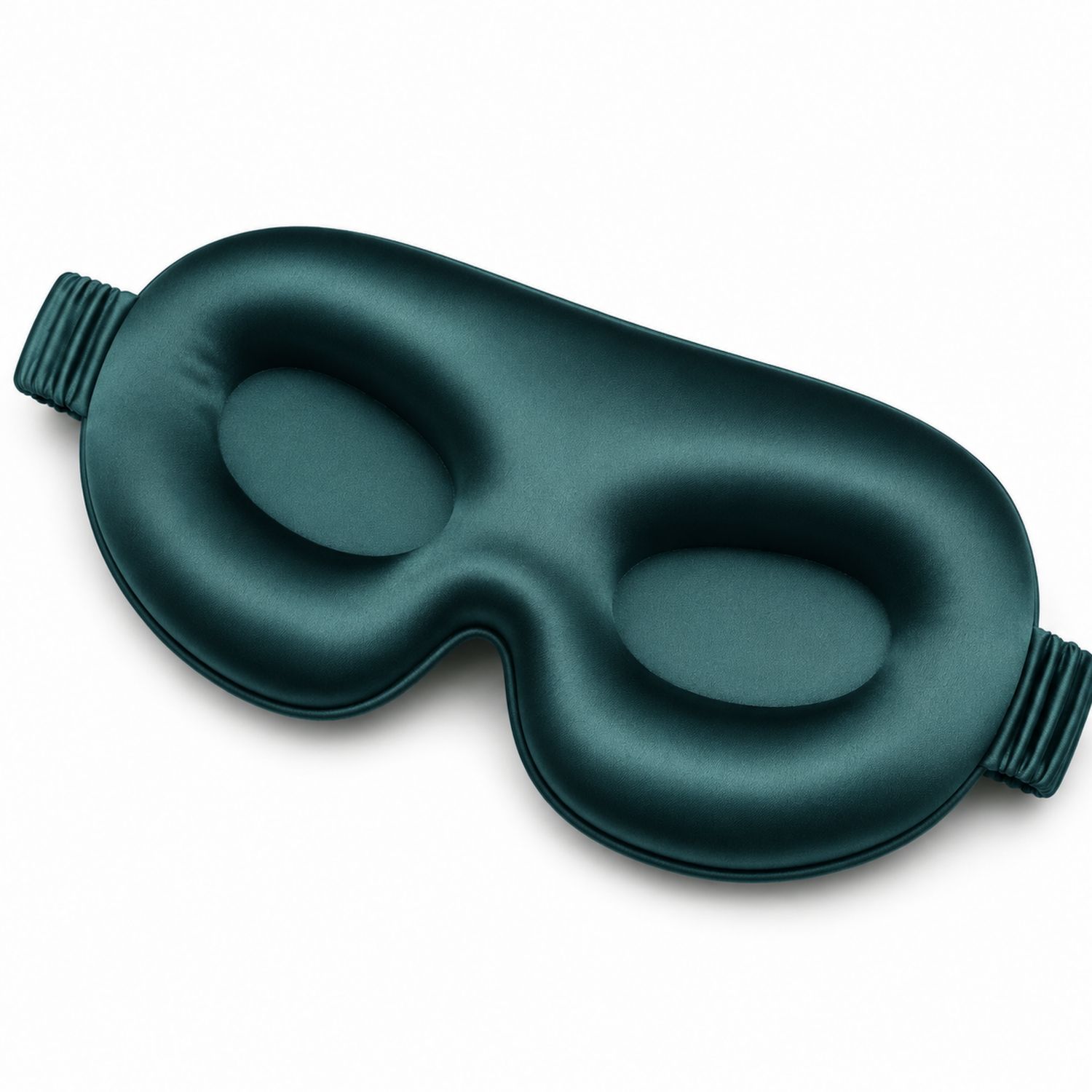 Maschera per Dormire con Spazio per Occhi Verde Smeraldo