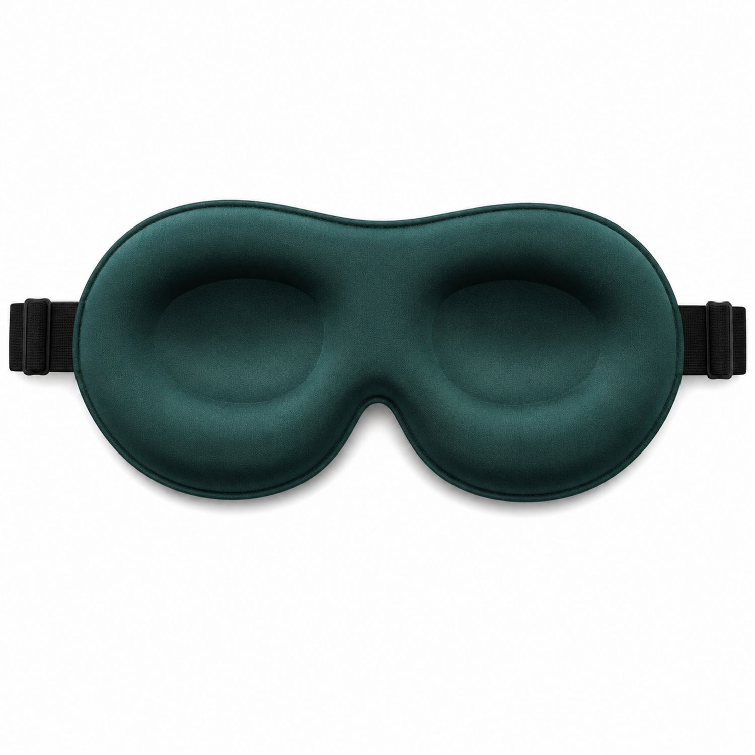 Maschera per Dormire Ergonomica Verde Oscuro