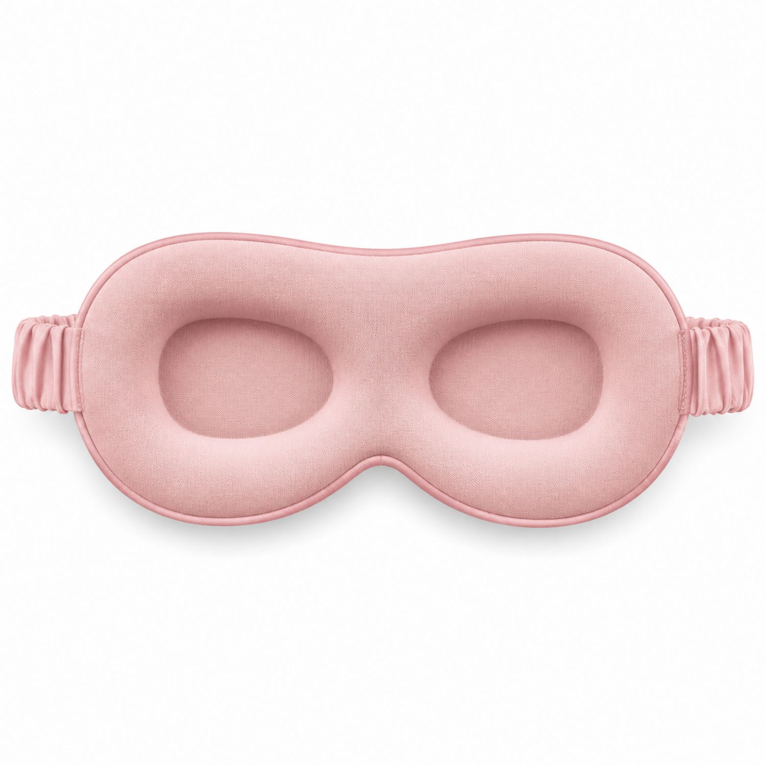 Maschera Ergonomica per Dormire Rosa con Fascia Elastica