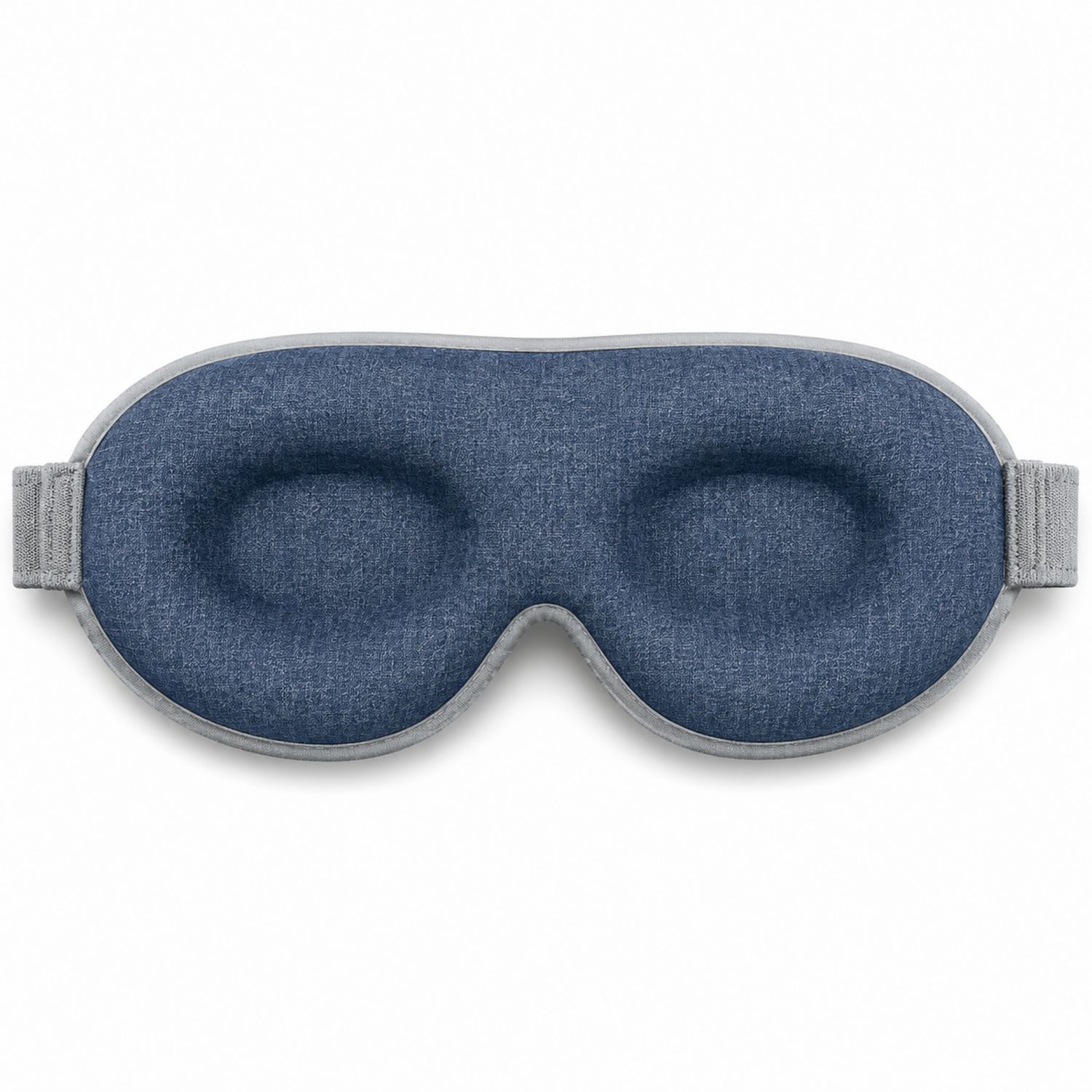 Maschera per Dormire con Spazio per Occhi Blu e Grigio