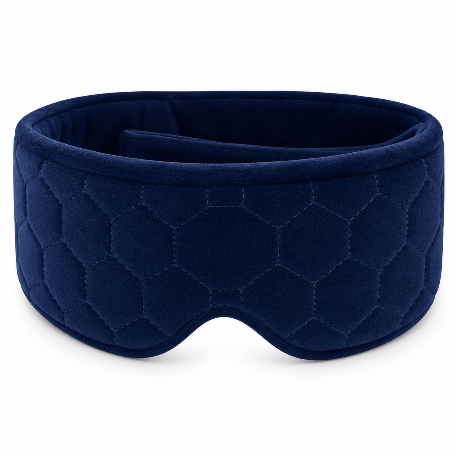 Maschera per Dormire Imbottita Blu Scuro